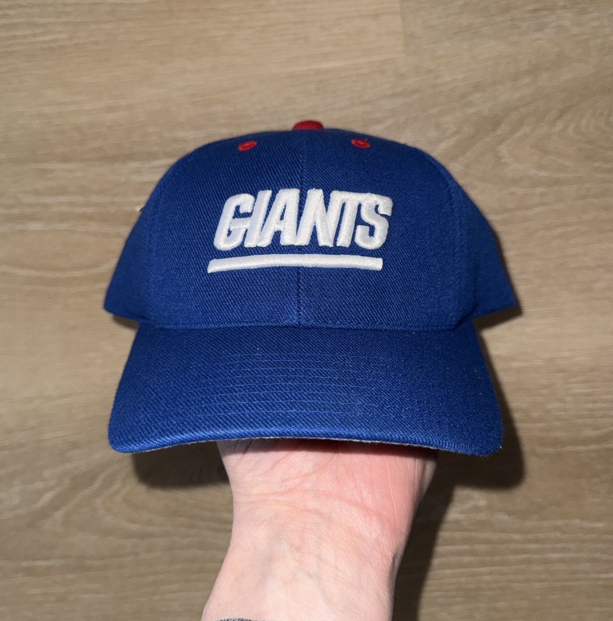 Logo Athletic Vintage New York Giants Logo Athletic SnapBack Hat NWT Size ONE SIZE - 1 Thumbnail