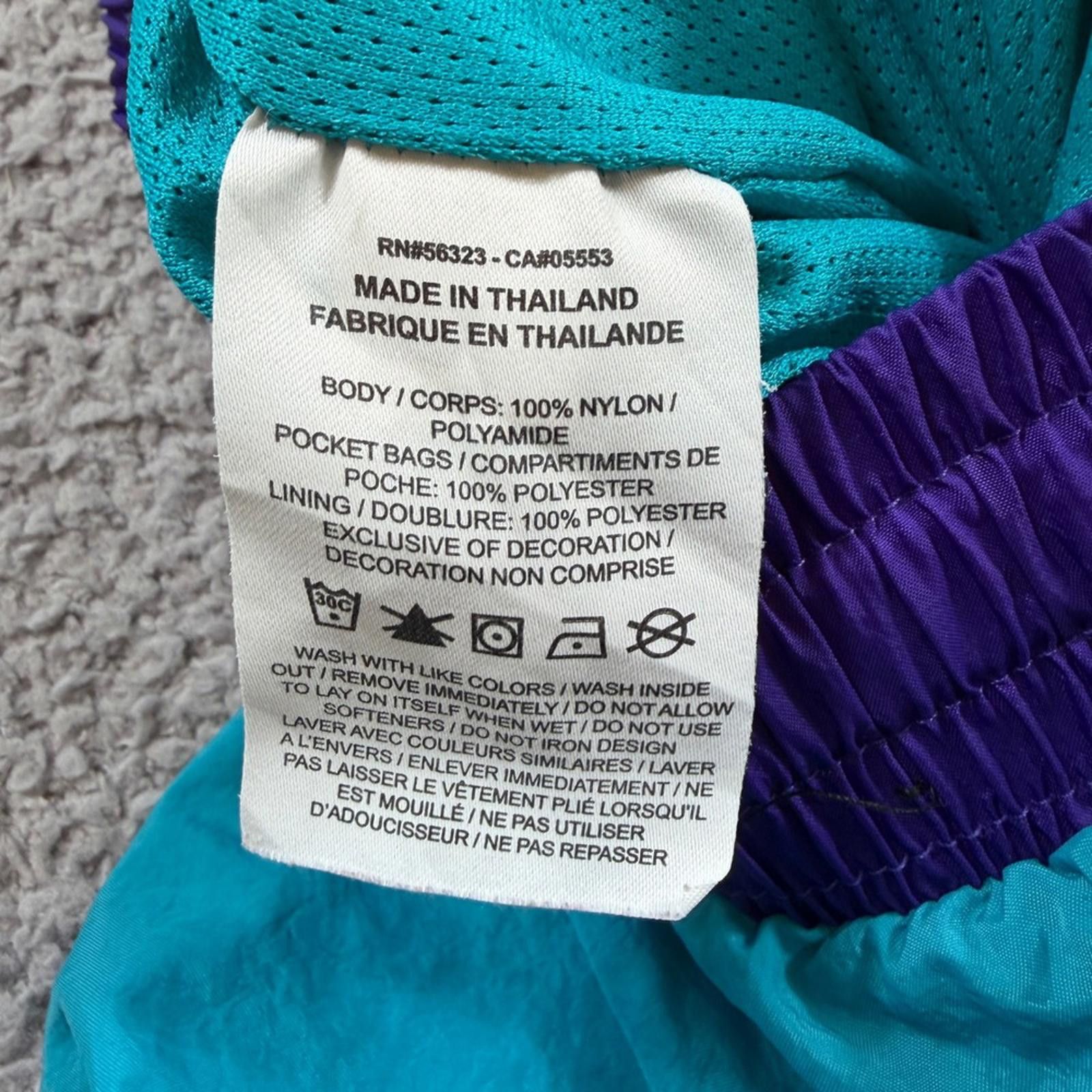 Nike Vintage Y2K Nike Mens Windrunner Nylon Track Shorts Teal Size US 32 / EU 48 - 5 Thumbnail
