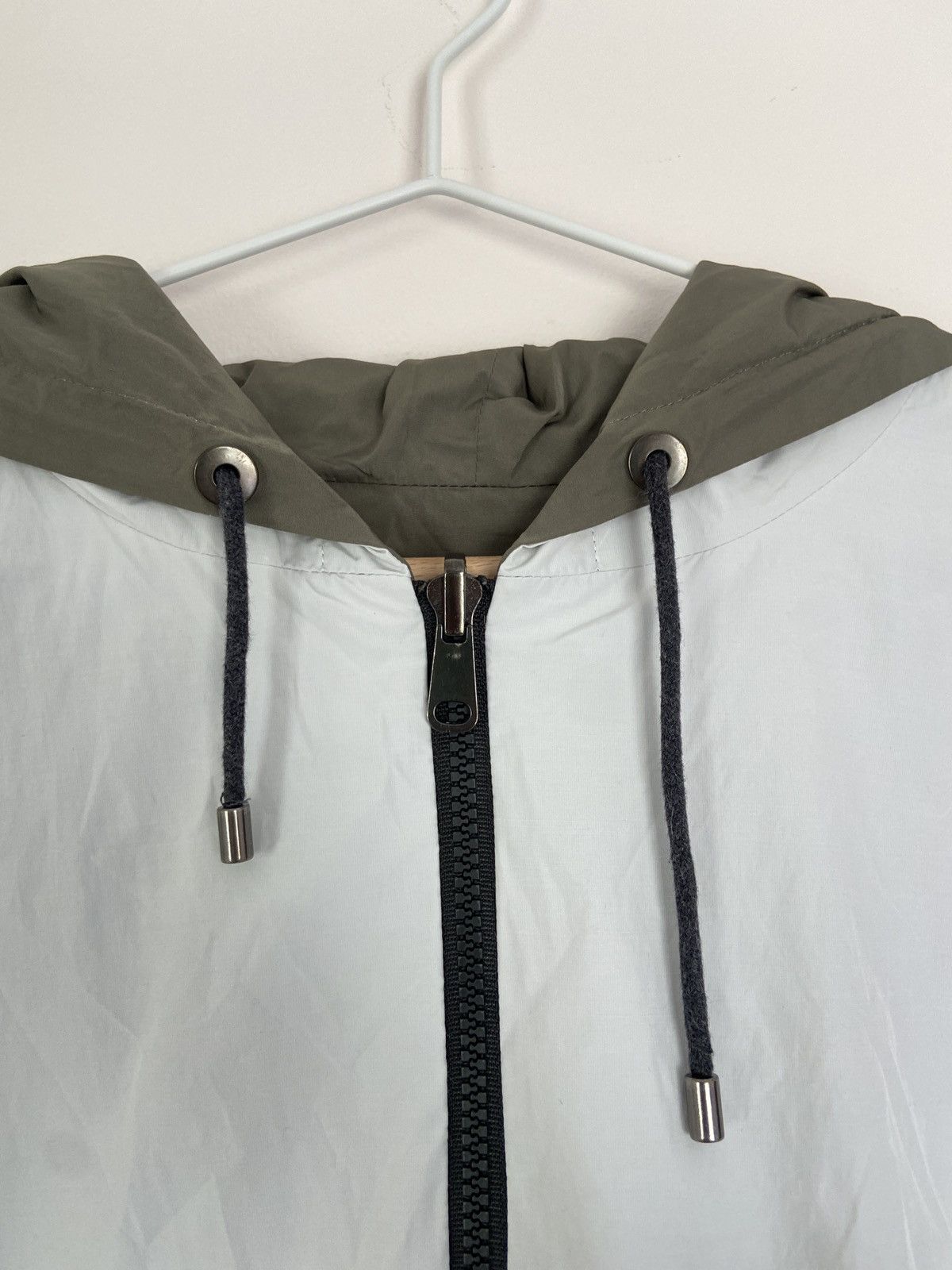 Brunello Cucinelli Brunello Cucinelli 2Tone Reversible Hood Jacket Size M / US 6-8 / IT 42-44 - 9 Thumbnail