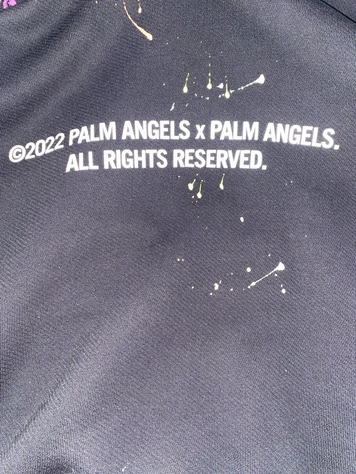 Palm Angels Palm Angels - PxP Painted Raw Cut Hoodie Size US S / EU 44-46 / 1 - 7 Thumbnail