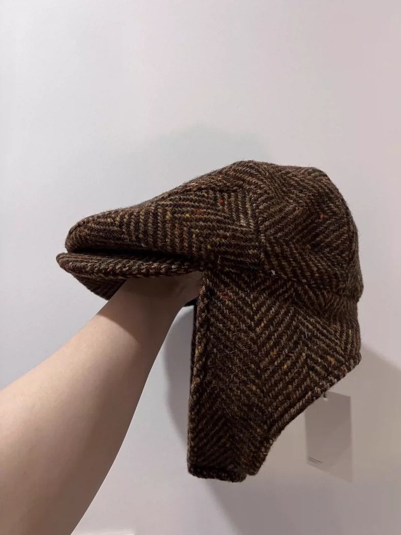 Aime Leon Dore Aime Leon Dore Herringbone Earflap Hat-2508 Size ONE SIZE - 3 Thumbnail