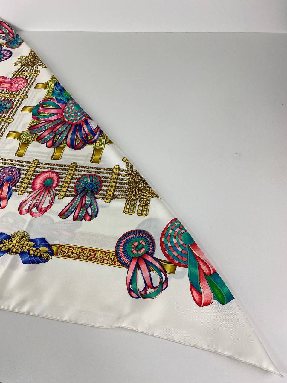 Hermes Hermes 90s Les Rubans Du Cheval scarf Size ONE SIZE - 6 Thumbnail