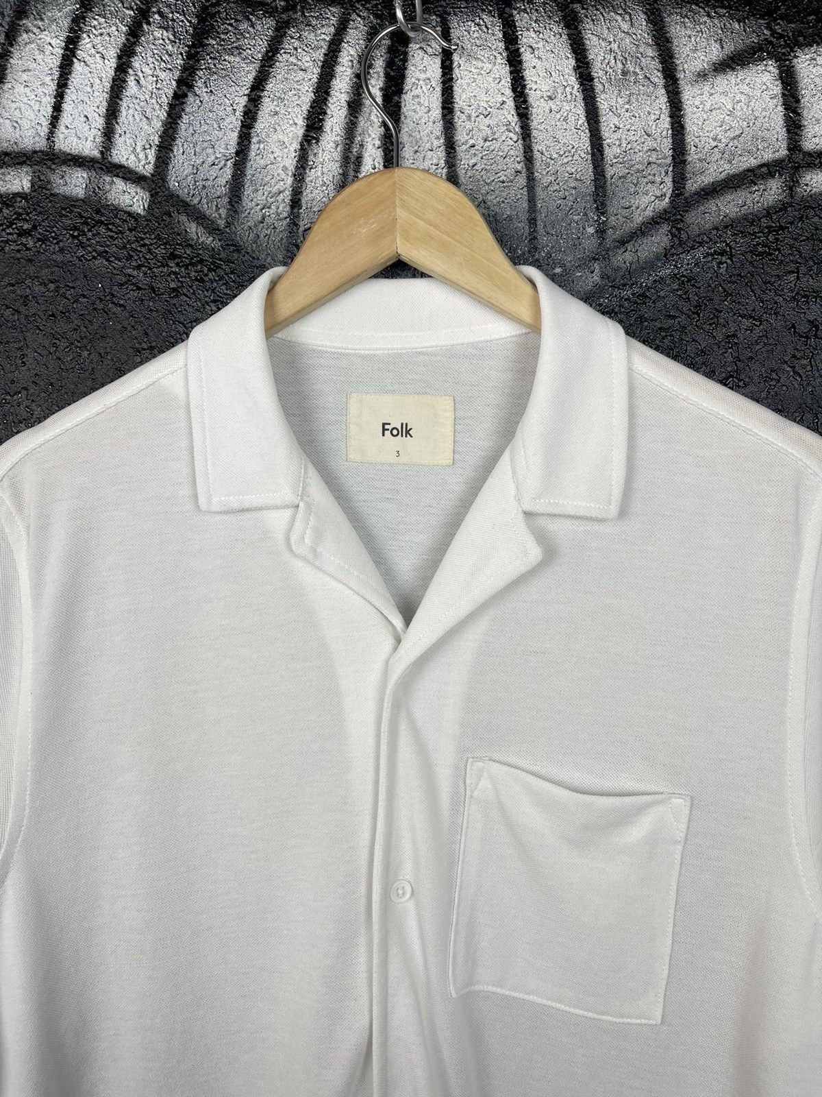 Folk Folk Polo Button Up Shirt Men’s Size 3 Size US M / EU 48-50 / 2 - 5 Thumbnail
