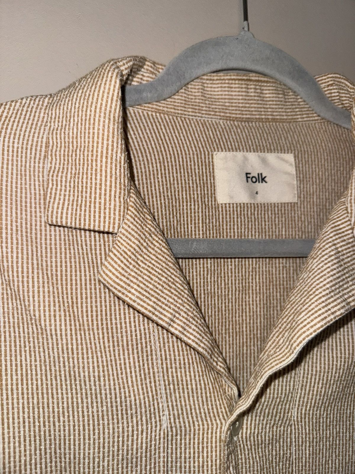 Folk Folk shirt button up summer Size US XL / EU 56 / 4 - 3 Thumbnail