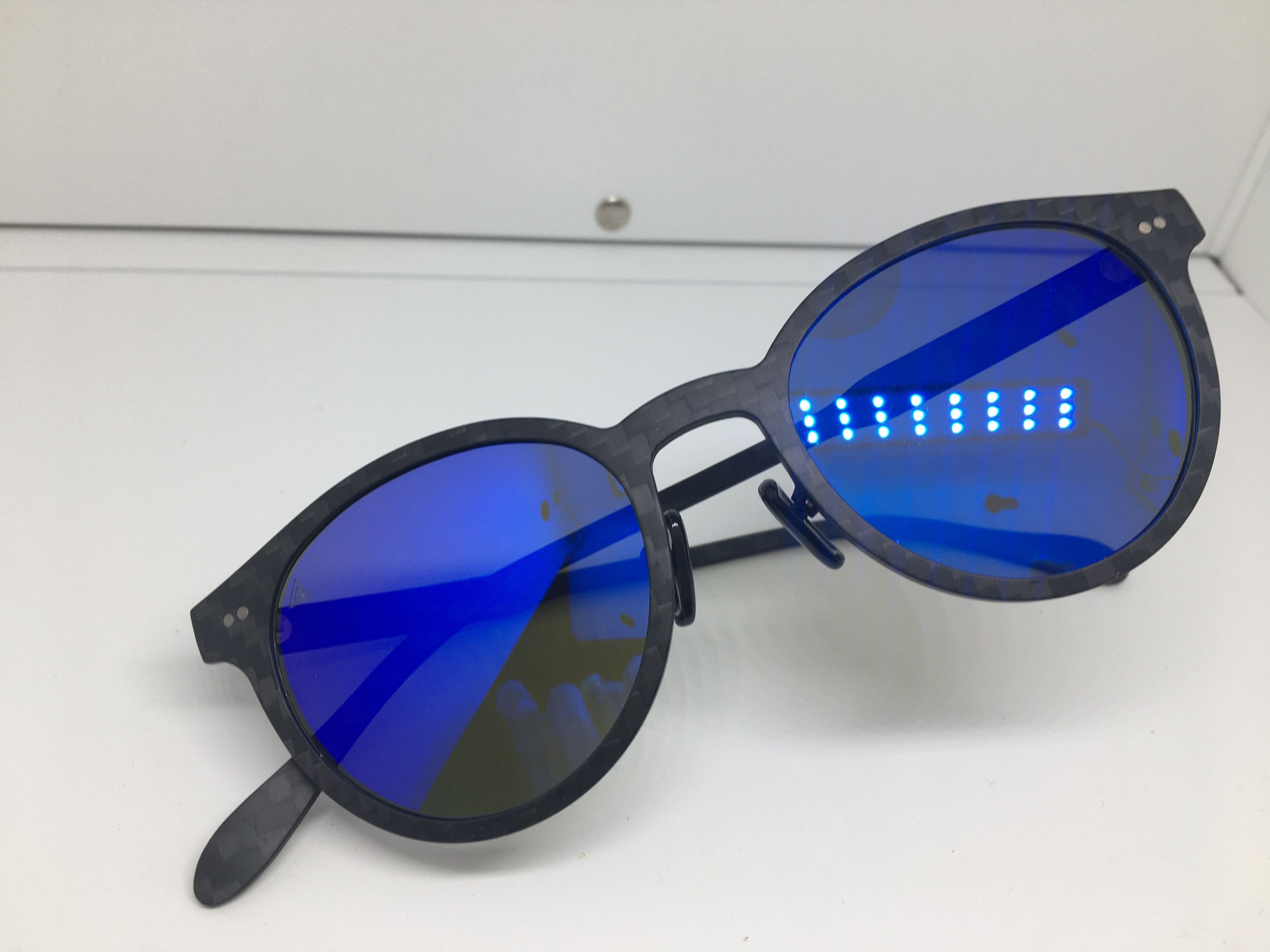Other Carbon Fiber Sunglass Frame Keyhole Bridge Size ONE SIZE - 6 Thumbnail