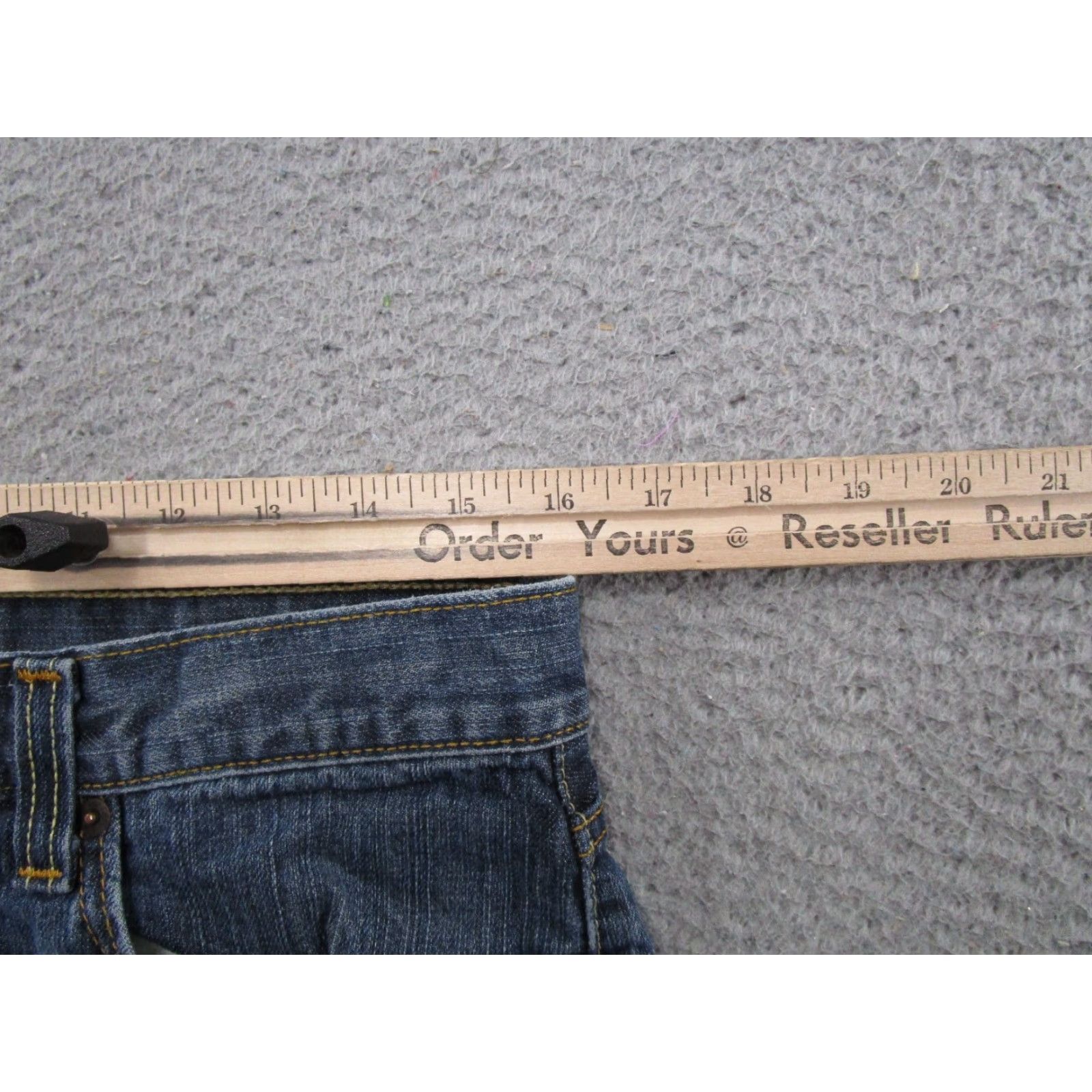 Levi's Levi's 505 Relaxed Straight Leg Blue Denim Jeans Size 32x32 Medium Wash Workwear Size US 32 / EU 48 - 6 Thumbnail