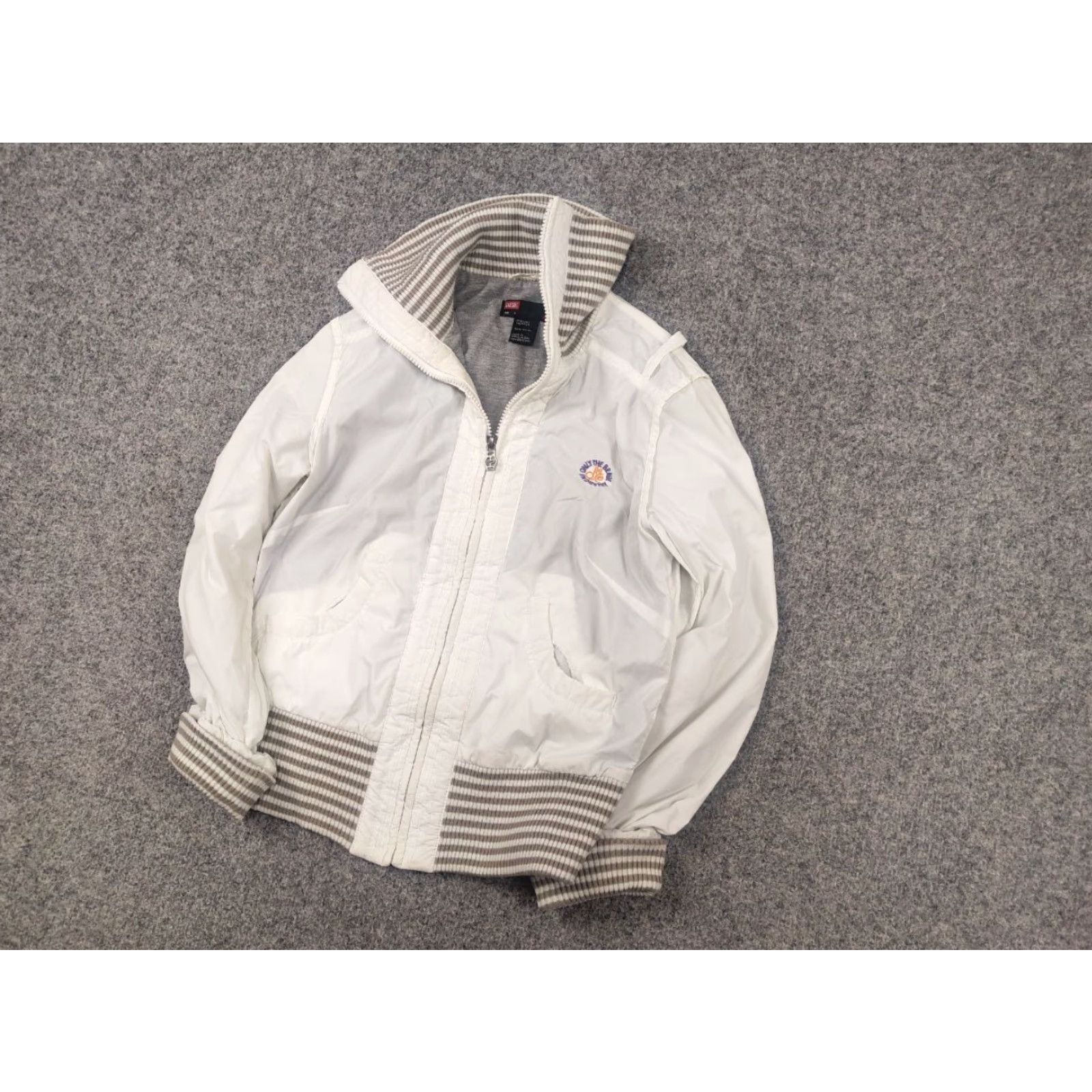 Diesel VINTAGE Diesel White Nylon Jacket Casual Bomber Shirt Mens S White Logo 90s 2000s Opium Size US S / EU 44-46 / 1 - 3 Thumbnail