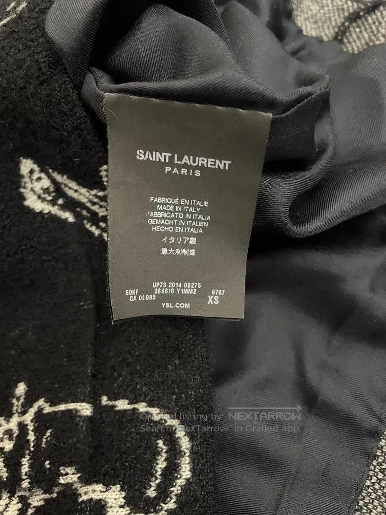 Saint Laurent Paris Saint Laurent Paris Pistol Revolver Wool Cardigan Size US XS / EU 42 / 0 - 5 Thumbnail