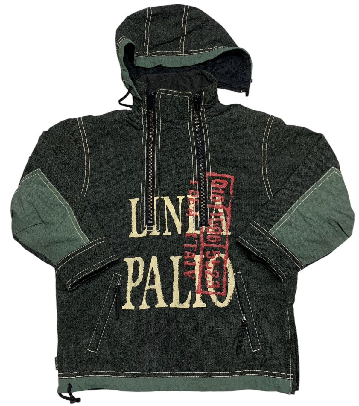Linea Linea palio jacket anorak double zipper Size US L / EU 52-54 / 3 - 2 Thumbnail