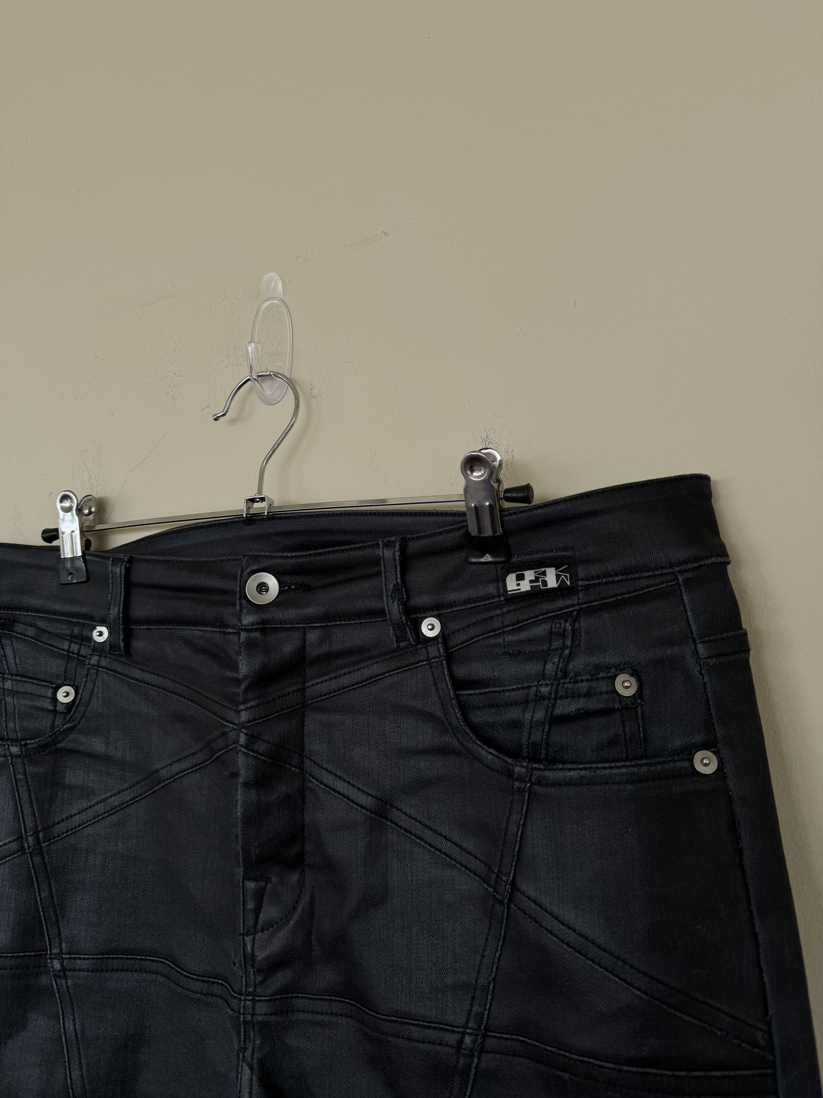 Rick Owens Vintage Rick Owens Waxed Pentagram Pants Size US 33 - 5 Thumbnail