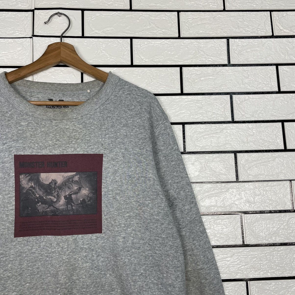 Japanese Brand Monster Hunter Big Logo Sweatshirt Size US M / EU 48-50 / 2 - 5 Thumbnail