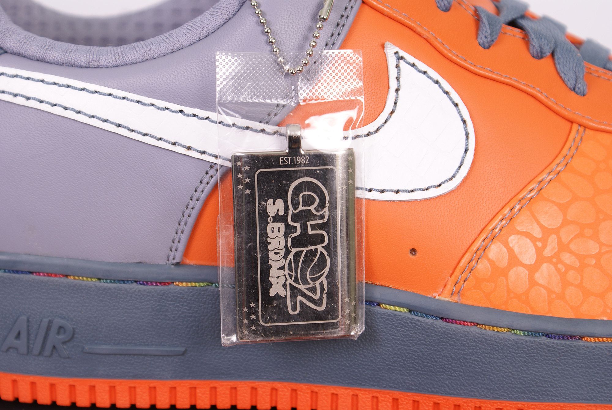 Nike 2007 Air Force 1 Premium 07 GAUCHO'S GYM Orange 315180 811 Size US 12.5 / EU 45-46 - 2 Thumbnail