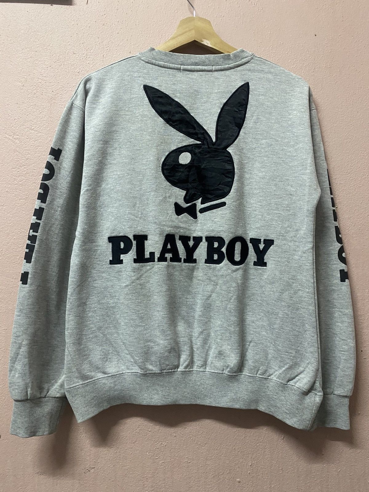 Playboy Vintage Playboy Big Logo Embroidery Size US L / EU 52-54 / 3 - 2 Thumbnail