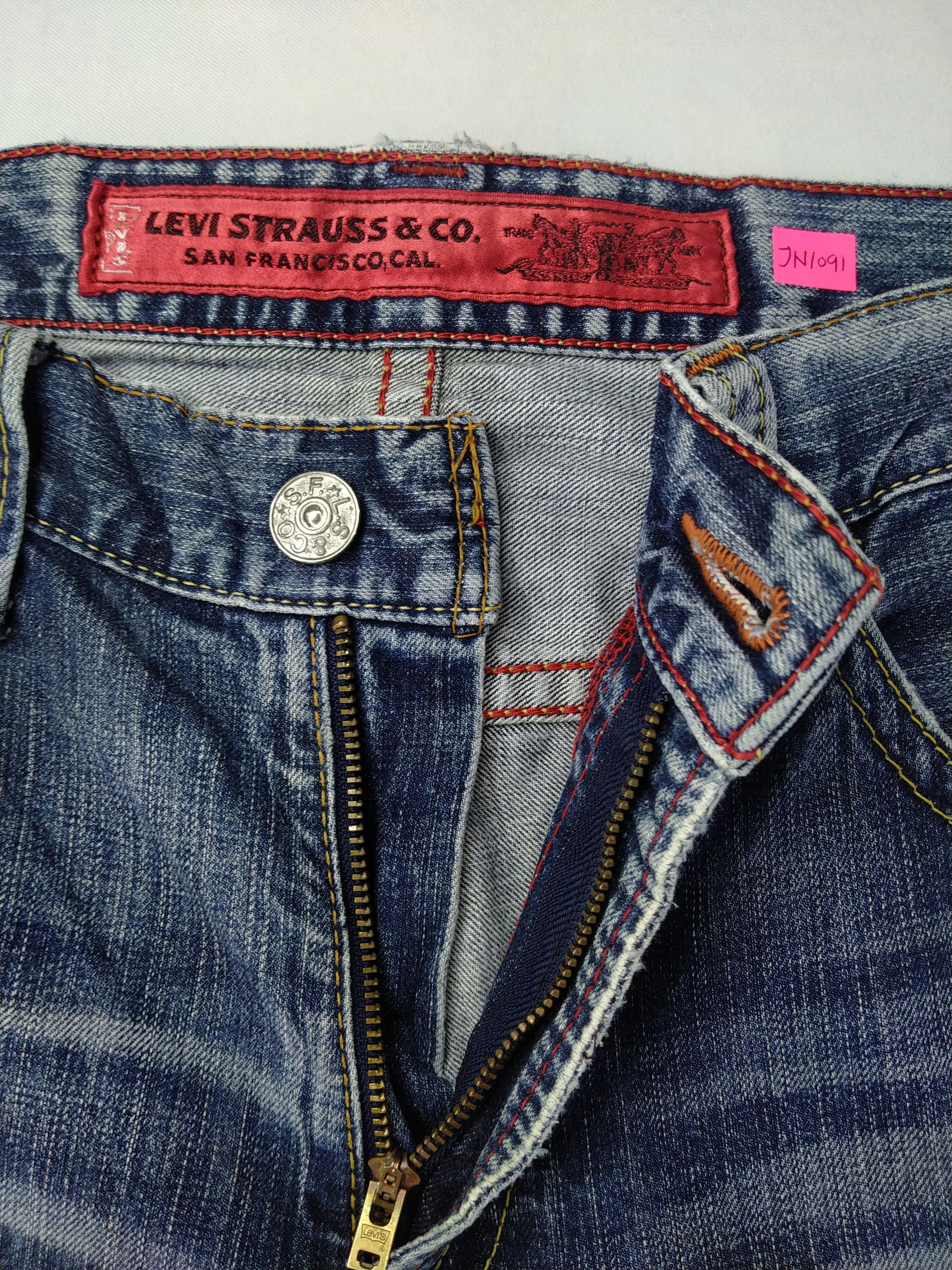 Levi's Whisker Blue Vintage Levi's 502 36x31.5 Denim -JN1091 Size US 36 / EU 52 - 6 Thumbnail