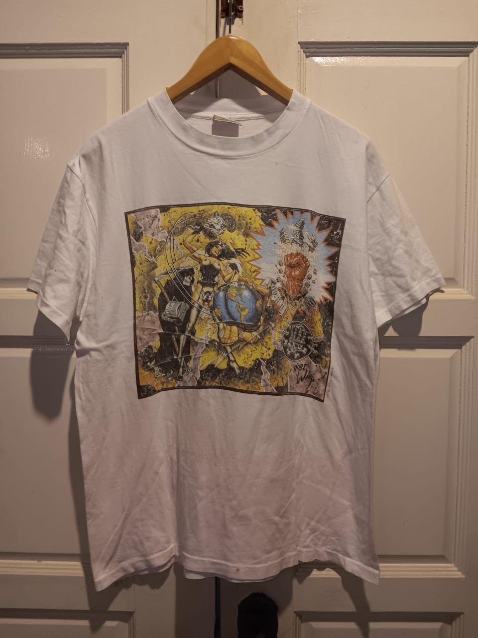 Vintage VINTAGE ROBERT WILLIAMS MAGNITUDE X GUNS N ROSES ART T