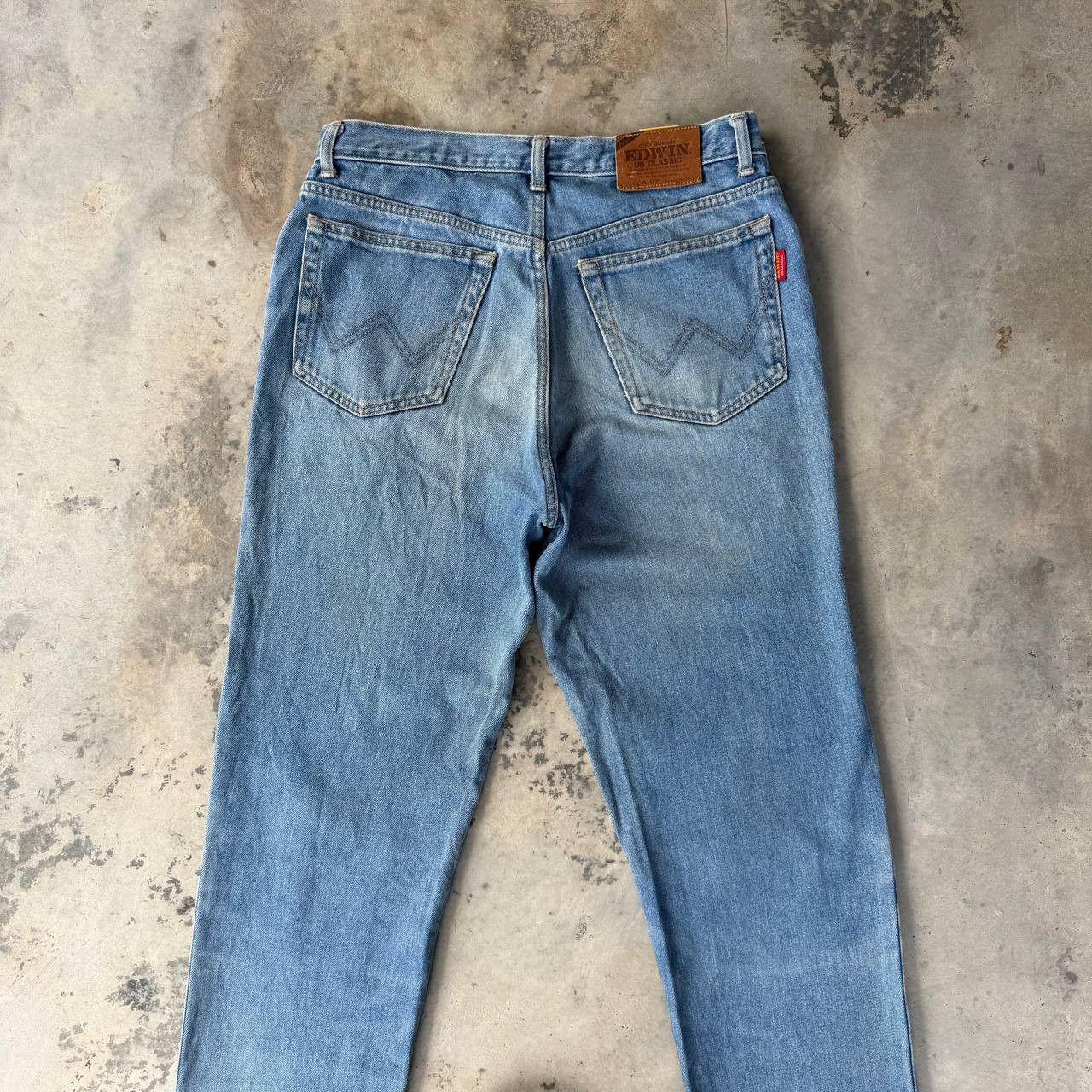 Vintage VINTAGE 90S EDWIN JAPAN CLASSIC DENIM LIGHT PRE-WASHED W30" Size US 30 / EU 46 - 16 Thumbnail