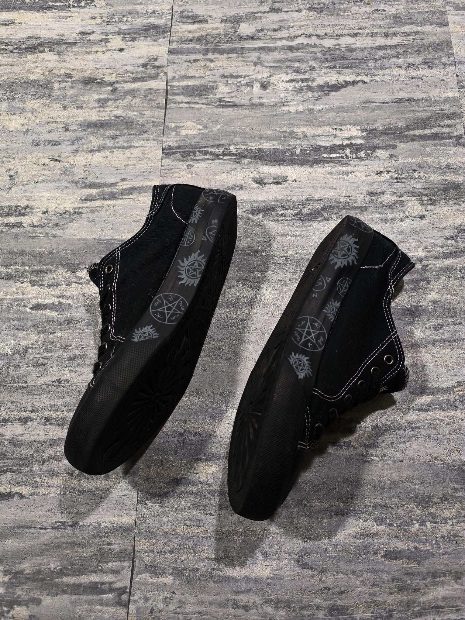 Other supernatural emo sigil sneakers alternative opium swag Size US 9 / IT 39 - 4 Thumbnail