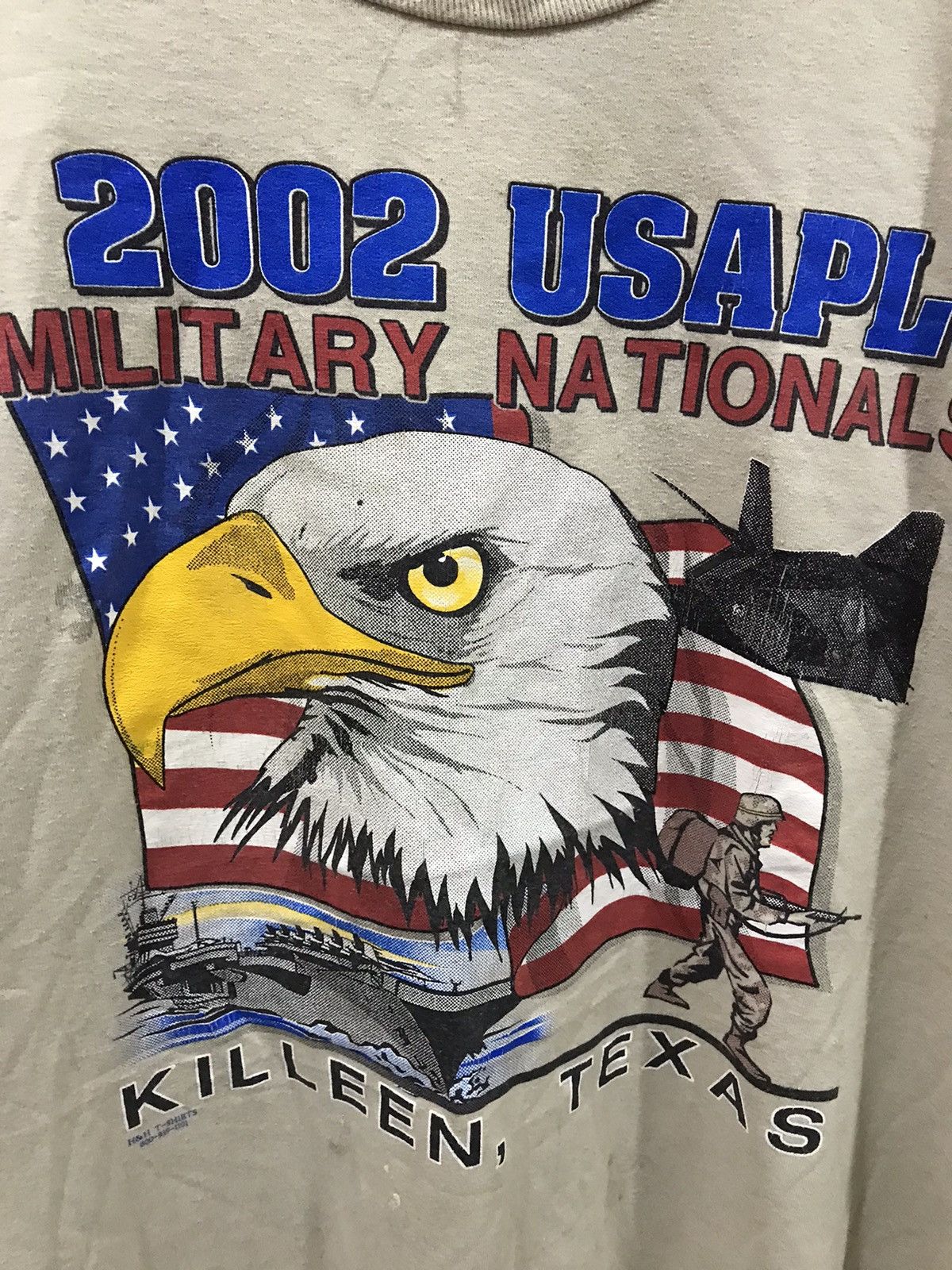 Fruit Of The Loom × Vintage Vintage U.S Army Power Lifting Size US XL / EU 56 / 4 - 2 Thumbnail