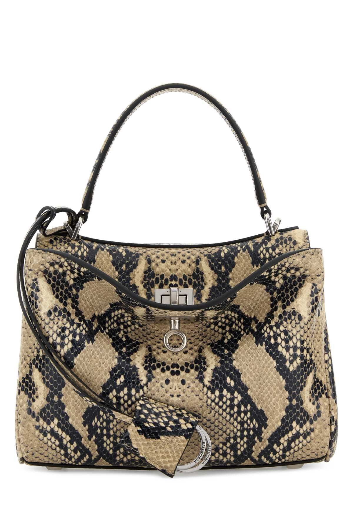 Balenciaga Printed Leather Mini Rodeo Handbag Size ONE SIZE - 1 Thumbnail