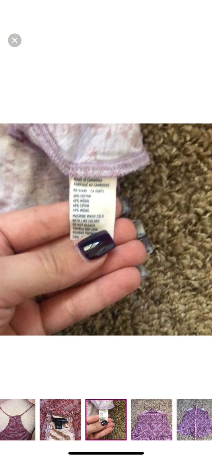 American Eagle Outfitters American eagle outfitters small boho tank top Size S / US 4 / IT 40 - 5 Thumbnail