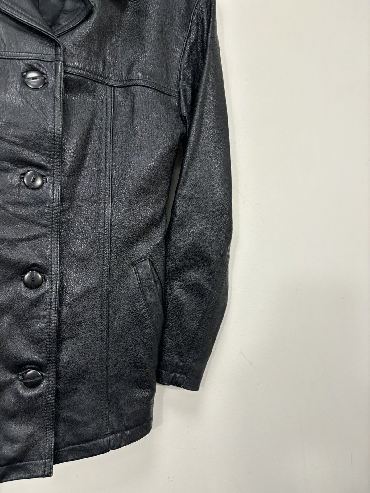 Claude Montana Vintage Claude Montana Ideal Cuir Women’s Leather Jacket Size M / US 6-8 / IT 42-44 - 7 Thumbnail