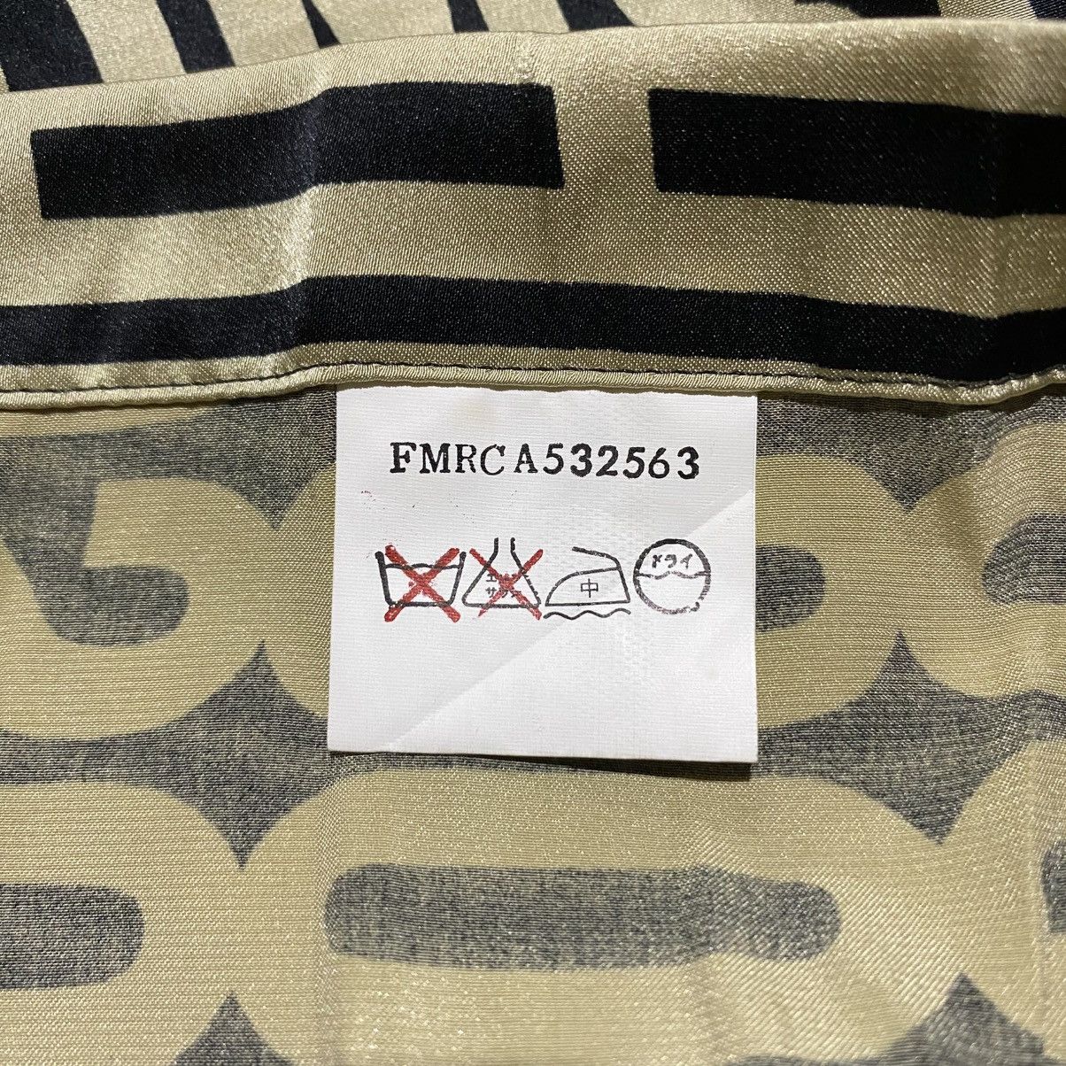 Moschino Vintage Moschino All Over Print Font Silk Button Ups Size US XL / EU 56 / 4 - 6 Thumbnail