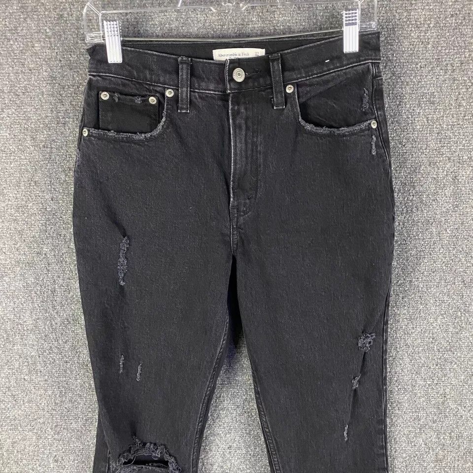 Abercrombie & Fitch Abercrombie & Fitch Mom Jeans Women's 4R / 27 High Rise Size 27" / US 4 / IT 40 - 2 Thumbnail