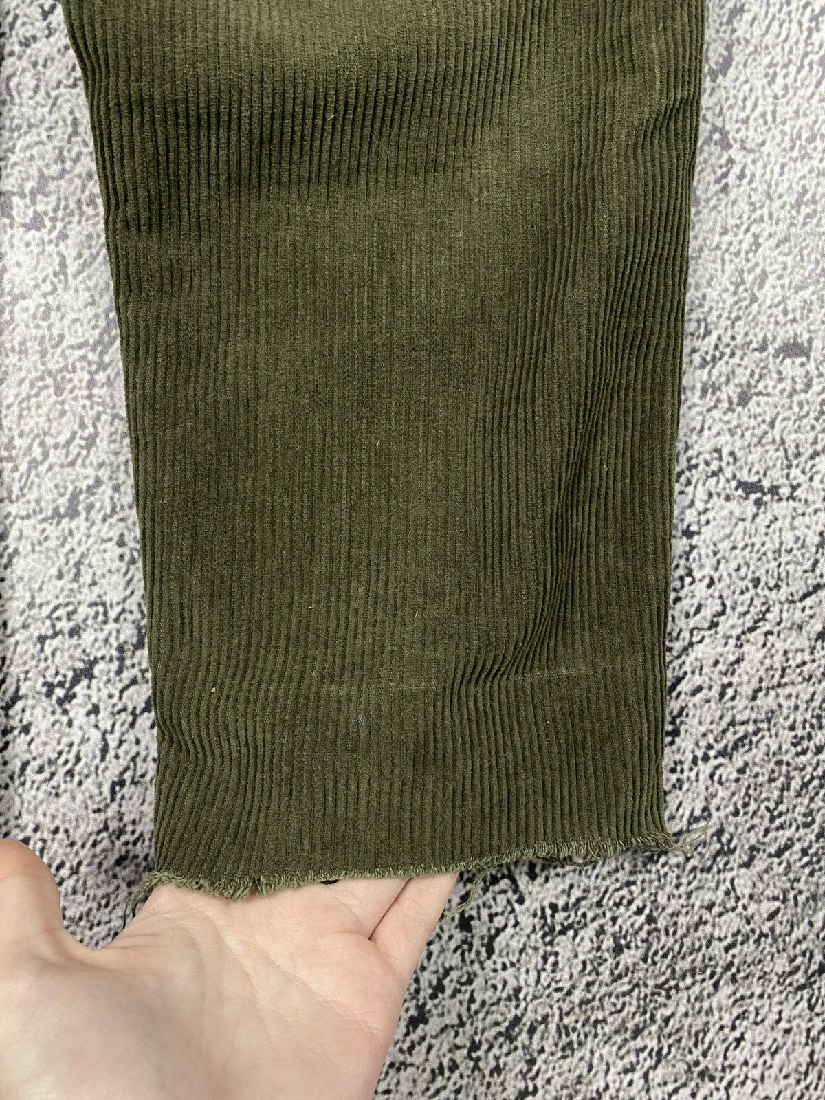 Vintage Vintage Y2K cargo corduroy cropped pants 00s streetwear Size US 30 / EU 46 - 6 Thumbnail