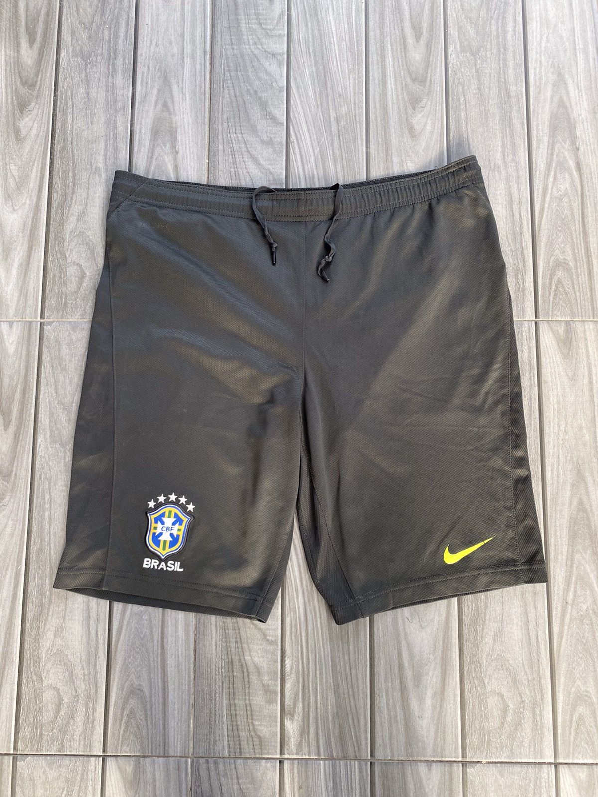 Nike 💸NEED GONE💸Nike Brazil fc shorts 2012 Size US 36 / EU 52 - 1 Thumbnail