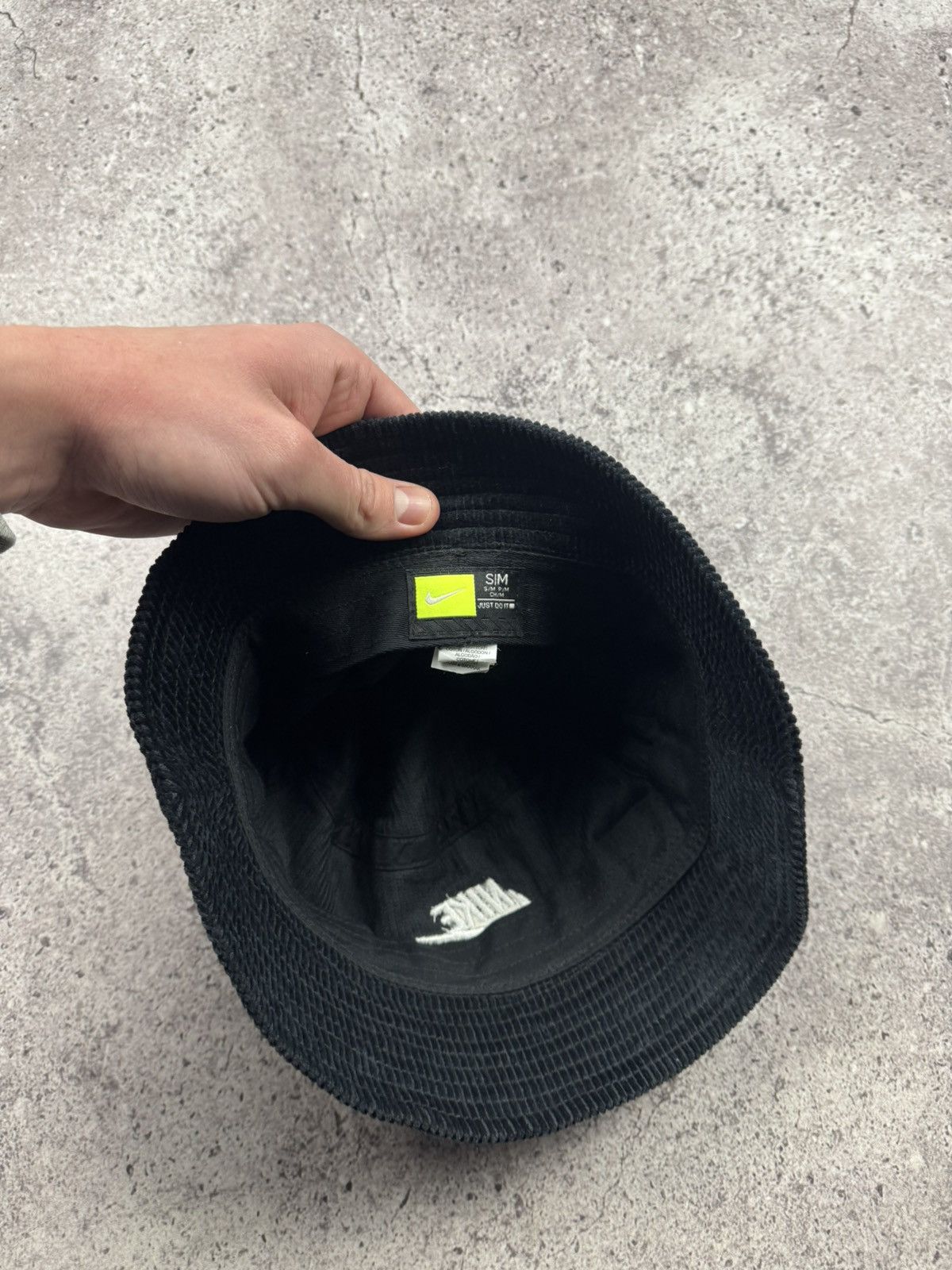 Nike Vintage Nike Bucket Hat Panama Corduroy Streetwear Cap Y2K Size ONE SIZE - 6 Thumbnail