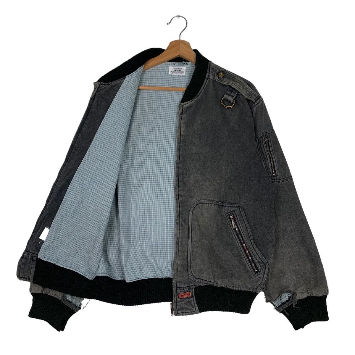 Japanese Brand HALEI-WA Casual Wear Bomber Jacket #0222-C10 Size US L / EU 52-54 / 3 - 10 Thumbnail