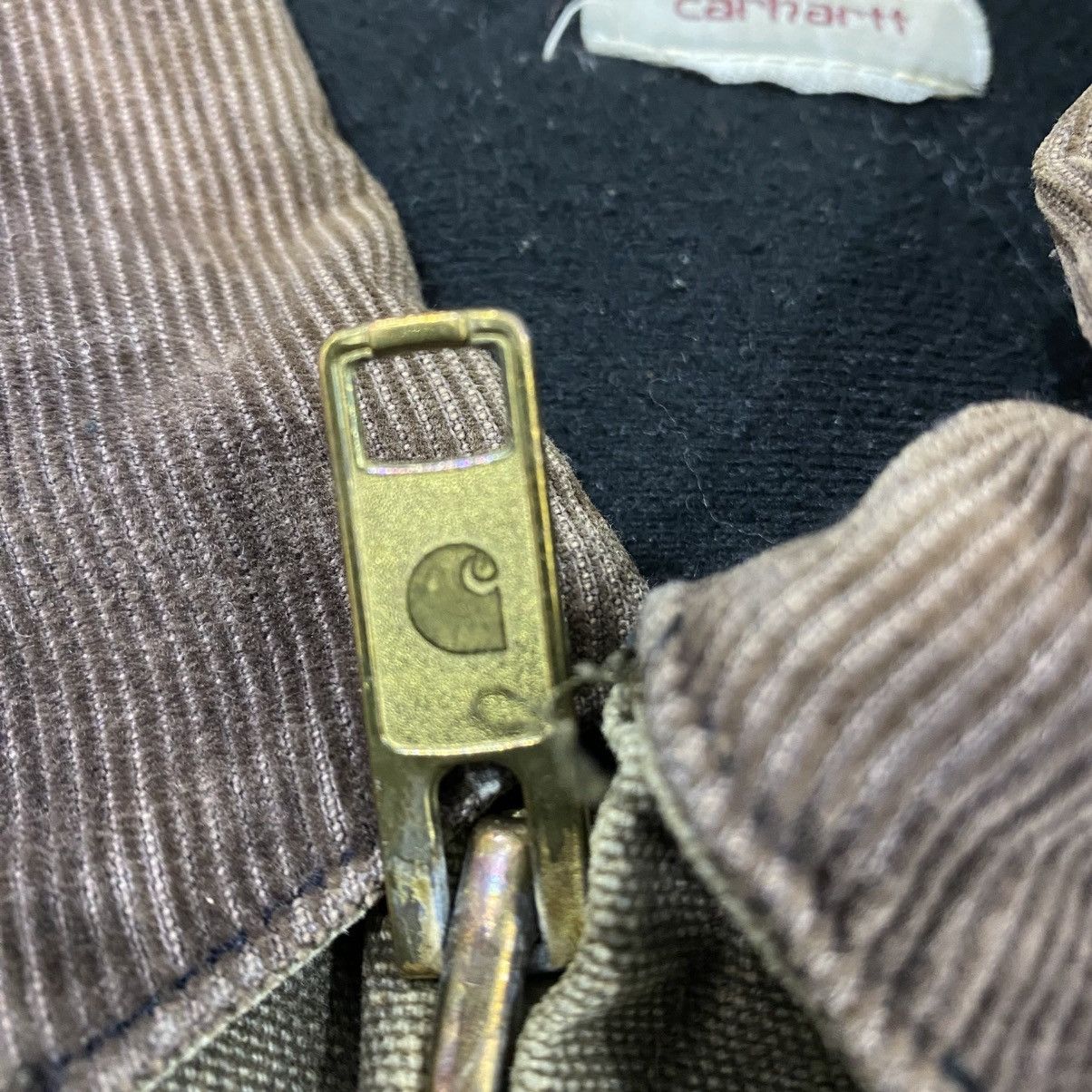 Carhartt Vintage carhartt jacket duck canvas santa fe work zipper Size US L / EU 52-54 / 3 - 9 Thumbnail