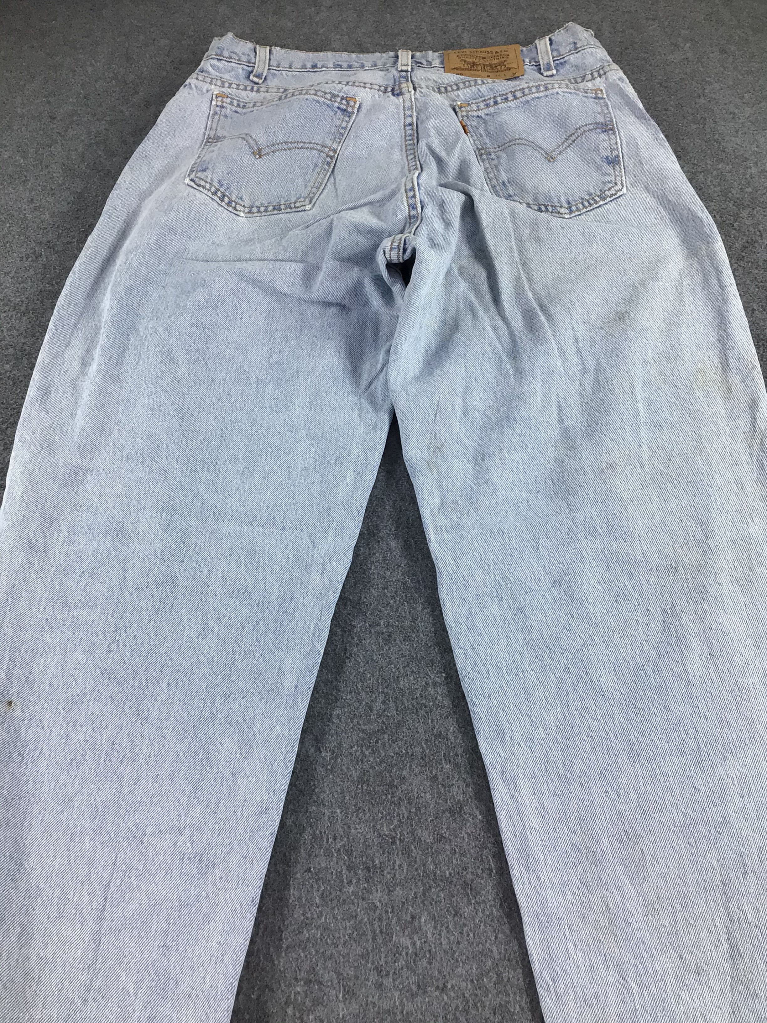 Levi's Vintage Levis 560 Orange Tab Jeans-J319 Size US 34 / EU 50 - 4 Thumbnail
