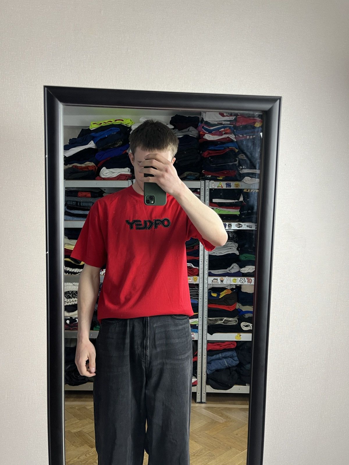 Oakley × Vintage Oakley T-shirt Vintage Big Logo Oversized Baggy Fit Y2k Size US L / EU 52-54 / 3 - 2 Thumbnail