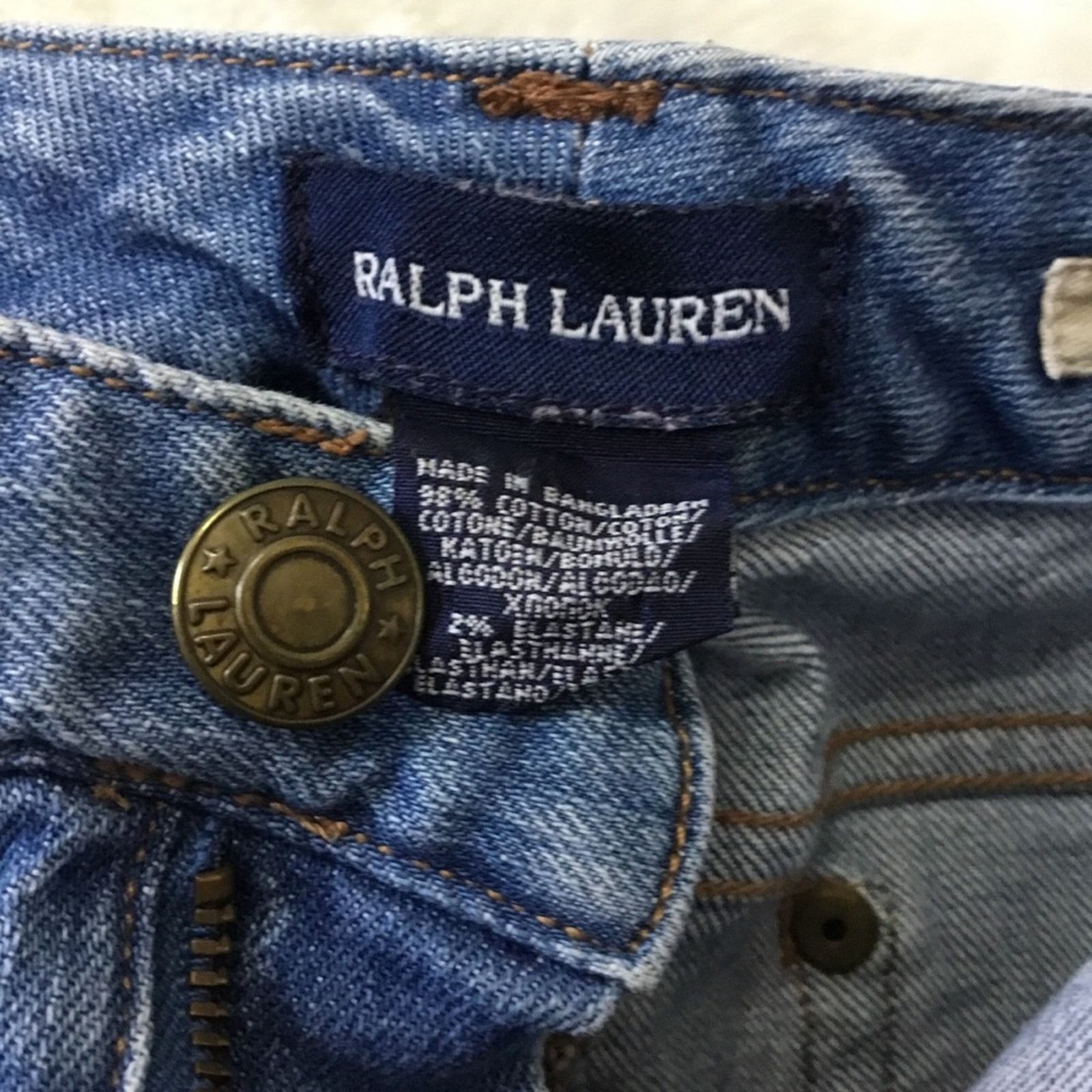 Ralph Lauren Ralph Lauren Light Blue Girl Bootcut Jeans Size 38" / US 16 / IT 52 - 11 Thumbnail