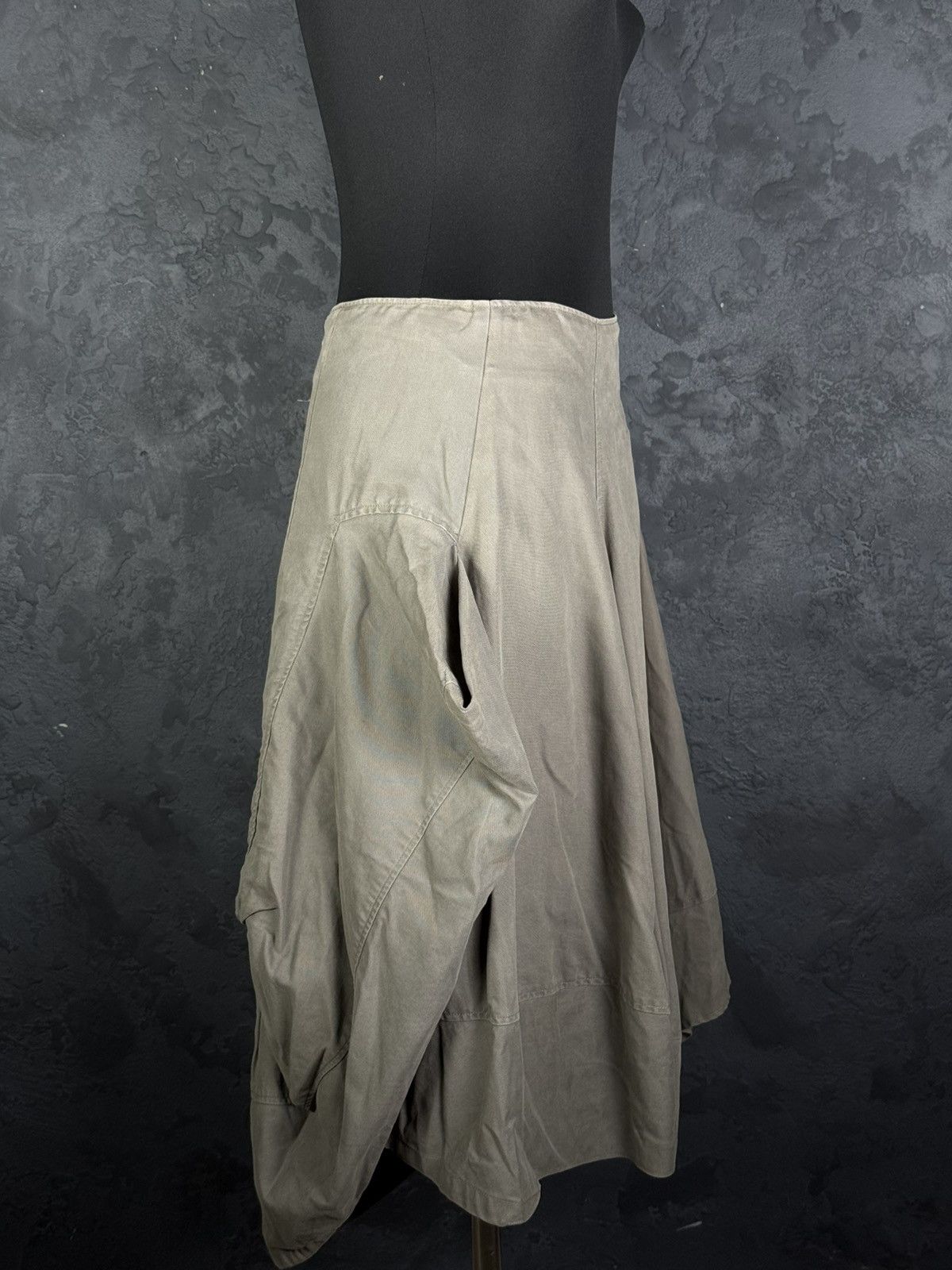 Rundholz Rundholz Black Label Women's Skirt Small Cotton Parachute Size 25" / US 0 / IT 36 - 9 Thumbnail