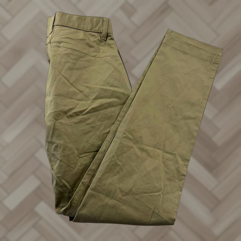 Fabletics Fabletics Chino Slim Pants Men 29x32 Beige Khaki Modern High Side Slim Fit Pants Mens XS-XXL Notation N/A Size US 29 - 1 Thumbnail