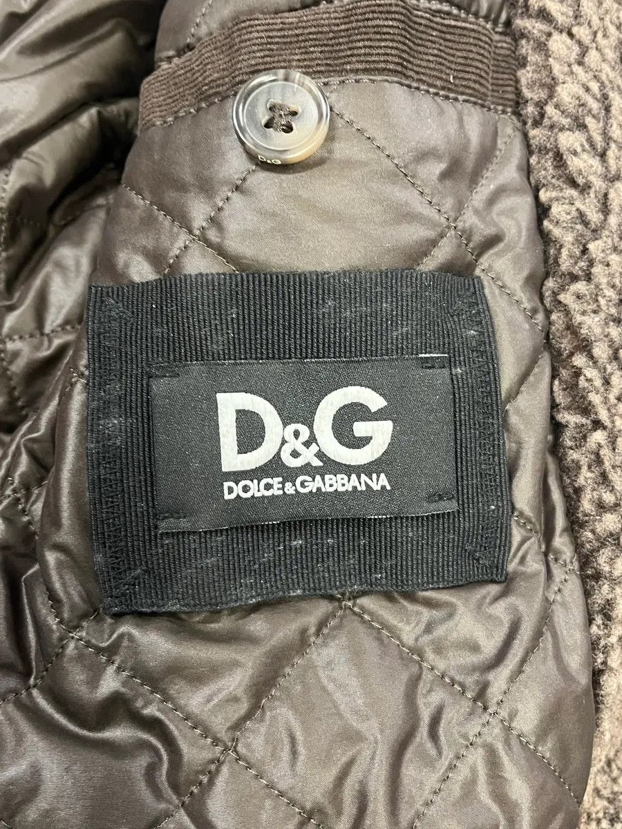 Dolce & Gabbana 2000s Dolce & Gabbana Imperial Buttoned Brown Jacket Size US M / EU 48-50 / 2 - 10 Thumbnail