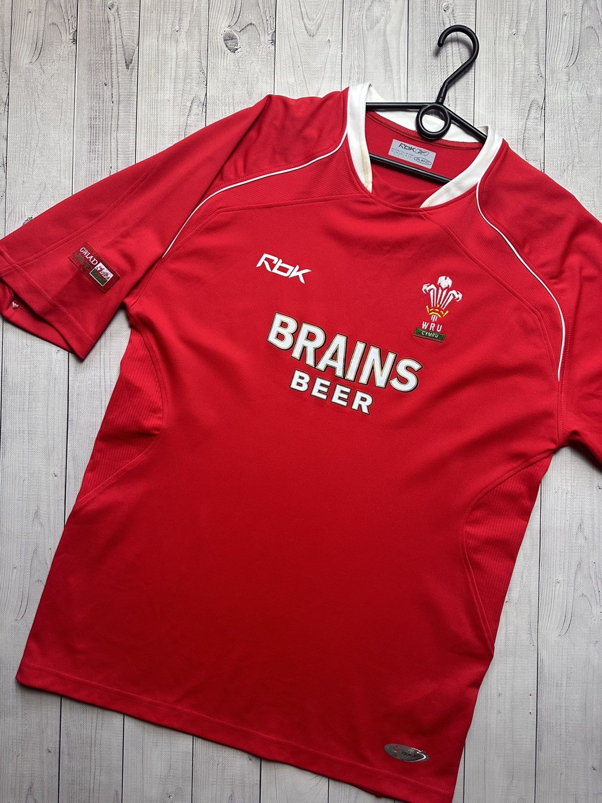 Reebok × Vintage Vintage Reebok Wales rugby jersey size XXL logo Size US XXL / EU 58 / 5 - 2 Thumbnail