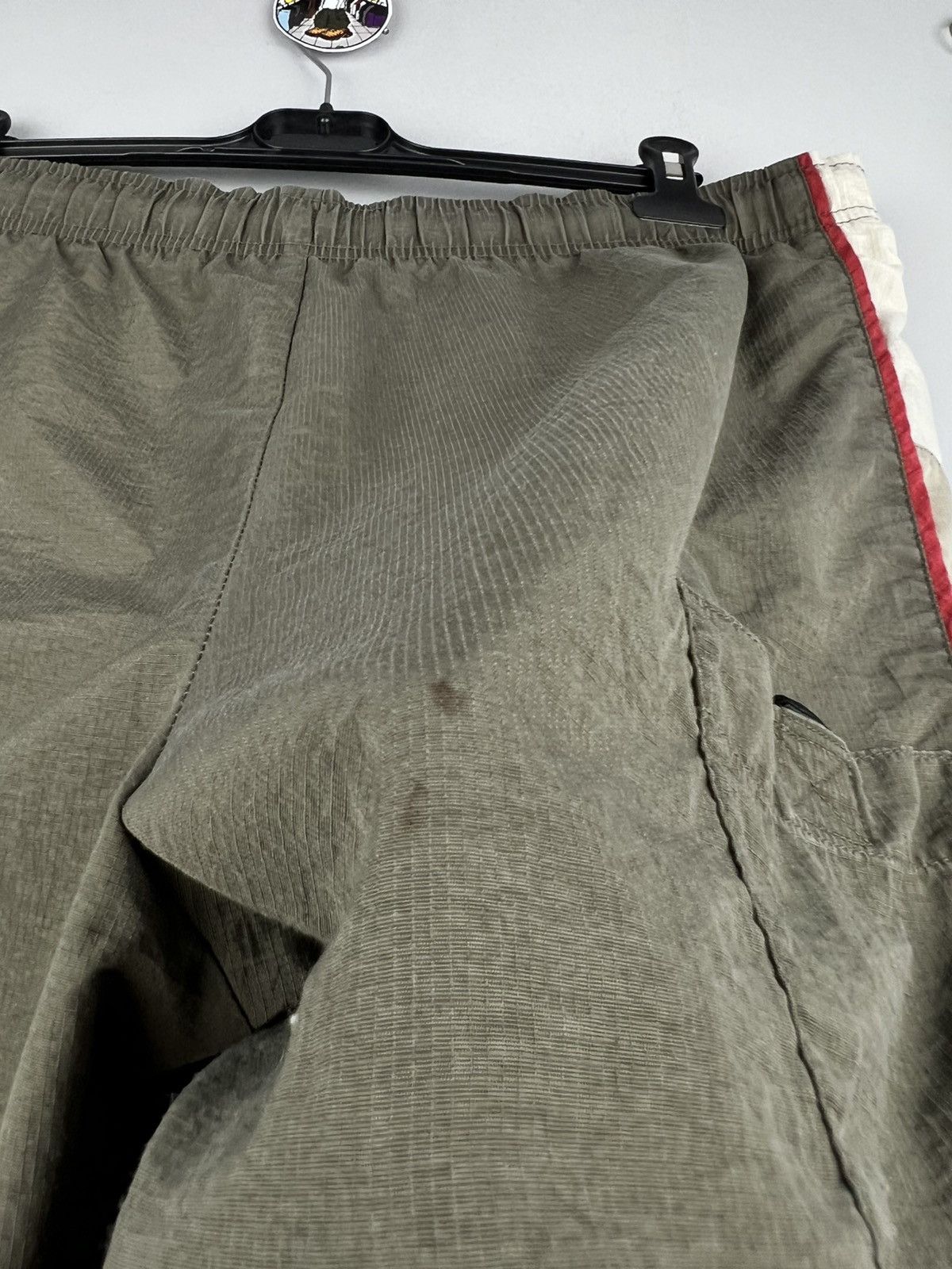 Nike × Vintage Nike Vintage Khaki Shorts sport nylon Size US 34 / EU 50 - 10 Thumbnail