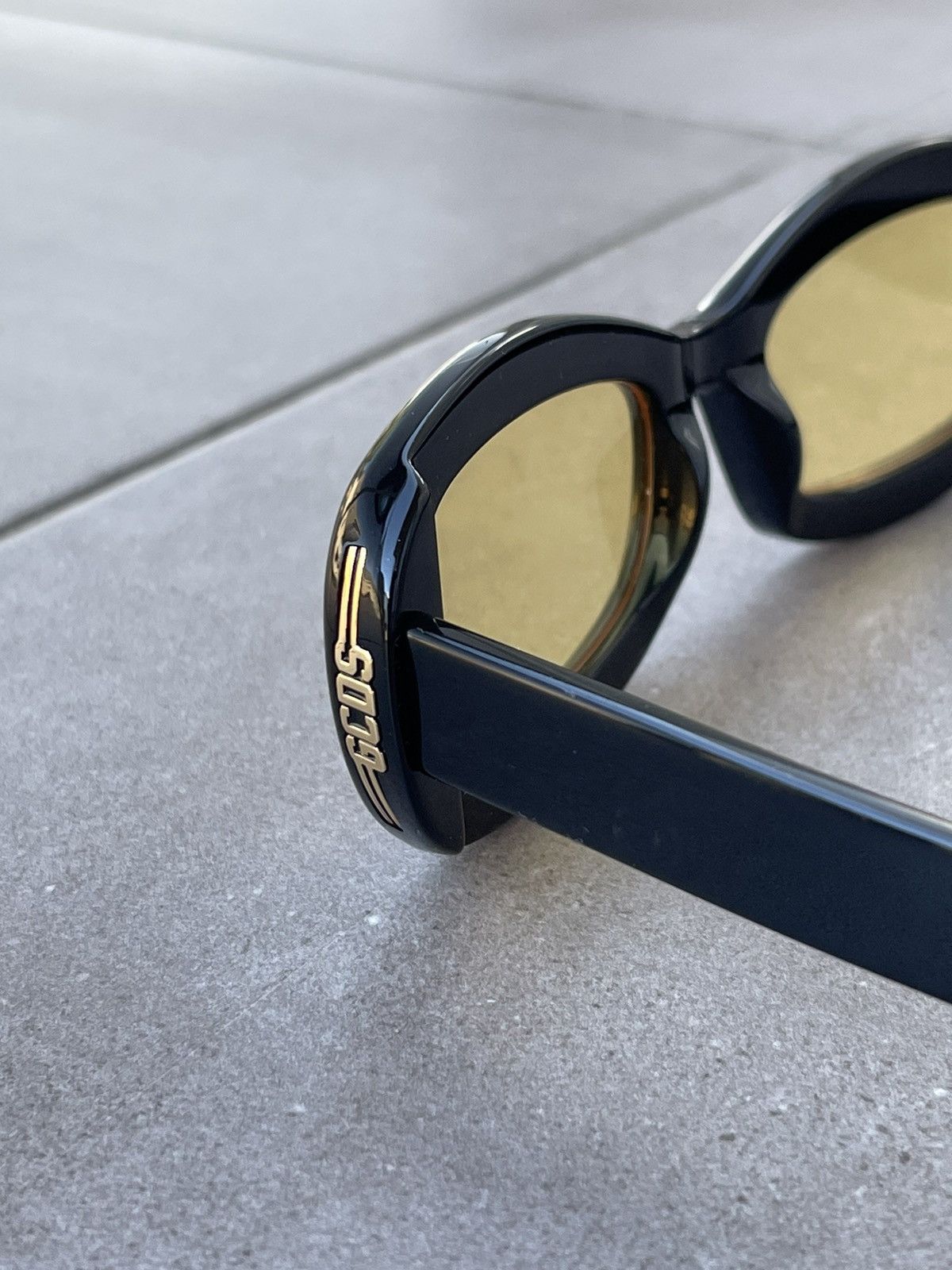 GCDS !DS! SS23 GCDS GD0027 01E Oval Black Sunglasses Size ONE SIZE - 12 Thumbnail