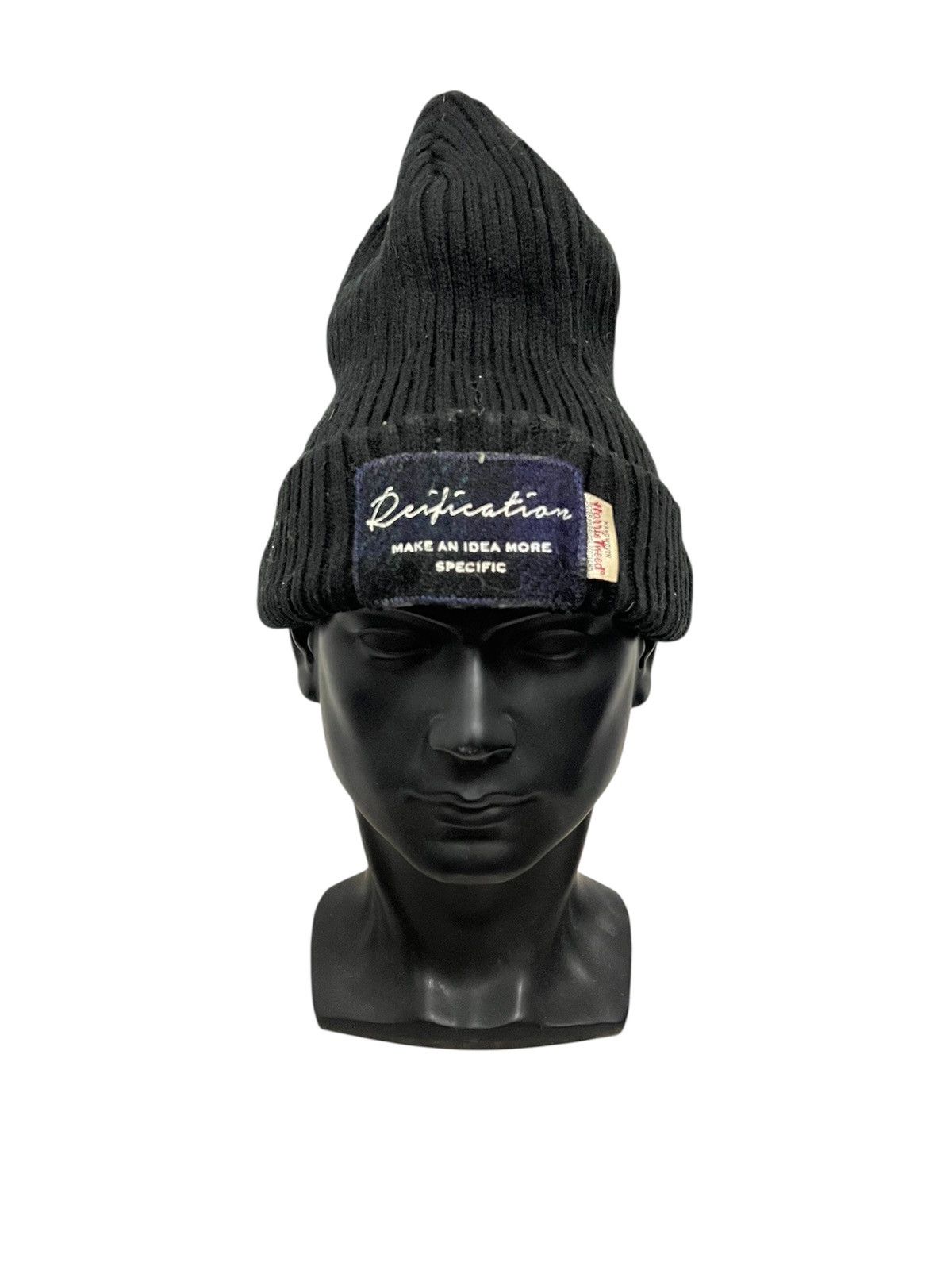 Harris Tweed Japanese brand Harris Tweed Beanie Hat Size ONE SIZE - 1 Thumbnail