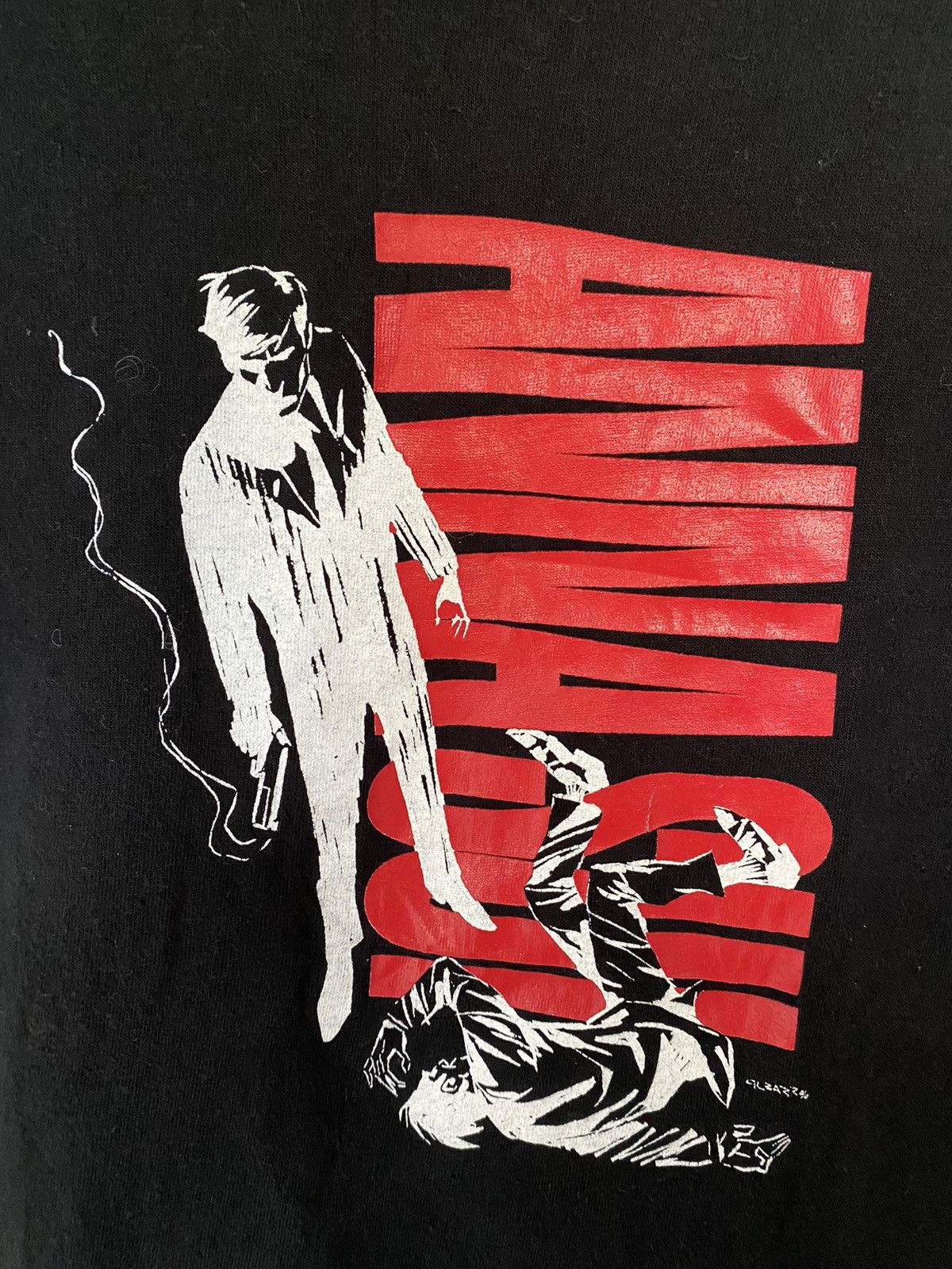 Anna Sui 1996 Anna Sui x Glabarr Dead Man killed graphic tee Size S / US 4 / IT 40 - 4 Thumbnail