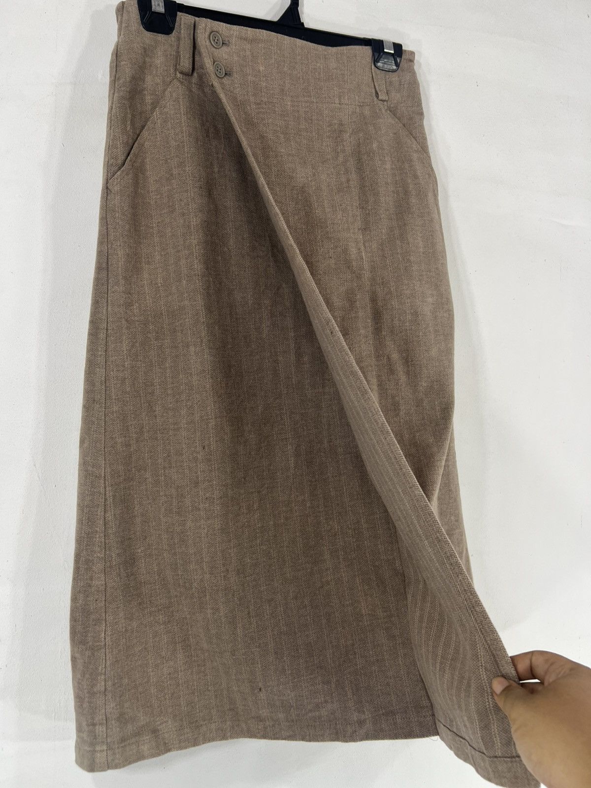 Issey Miyake Vintage Plantation Issey Miyake Midi Skirt Size 27" / US 4 / IT 40 - 5 Thumbnail