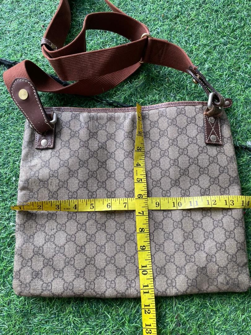 Gucci Authentic Gucci GG Canvas Crossbody Bag REPLACED STRAP Size ONE SIZE - 6 Thumbnail