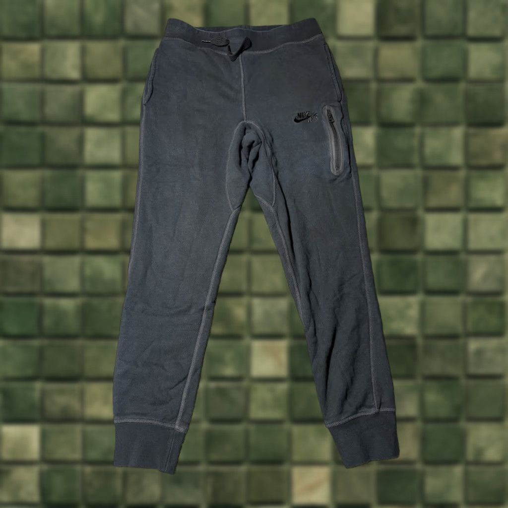Nike Nike Air Pivot Jogger Sweatpants Men Small Black Fleece 687054 Size US 29 - 1 Thumbnail
