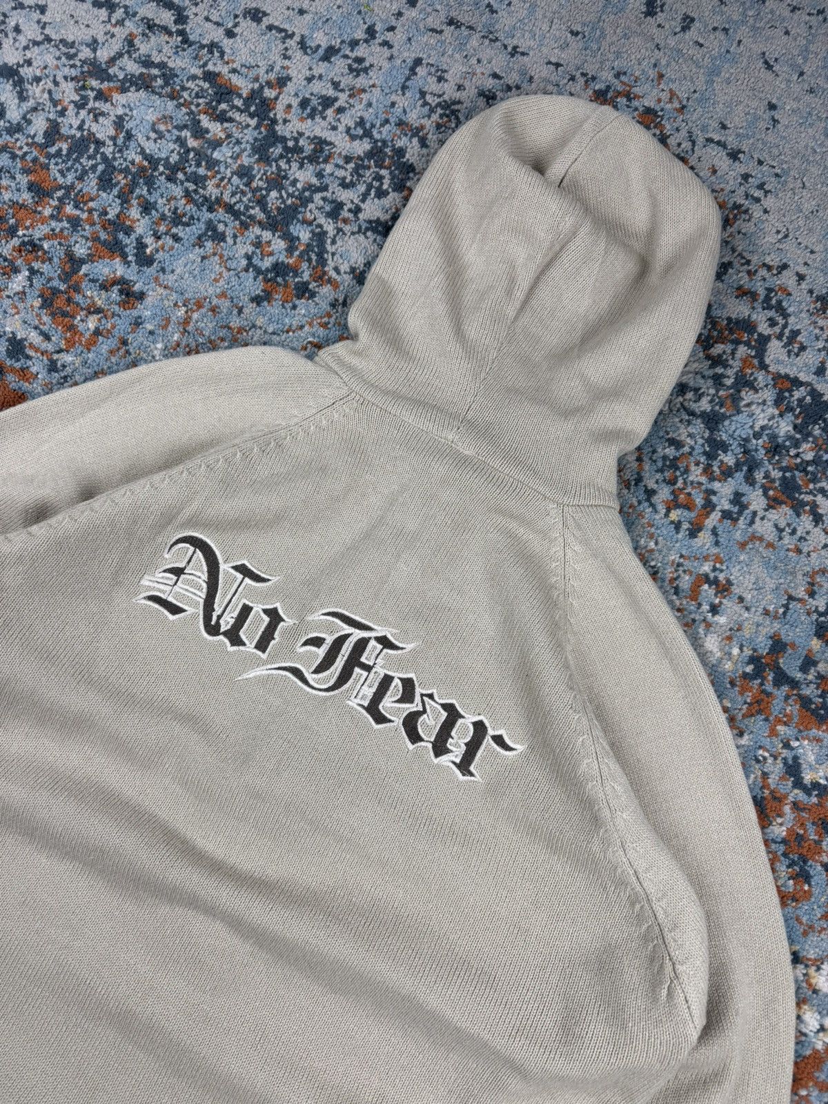 No Fear × Vintage Vintage 00s No Fear spellout sweater knit zip hoodie skate Size US M / EU 48-50 / 2 - 6 Thumbnail