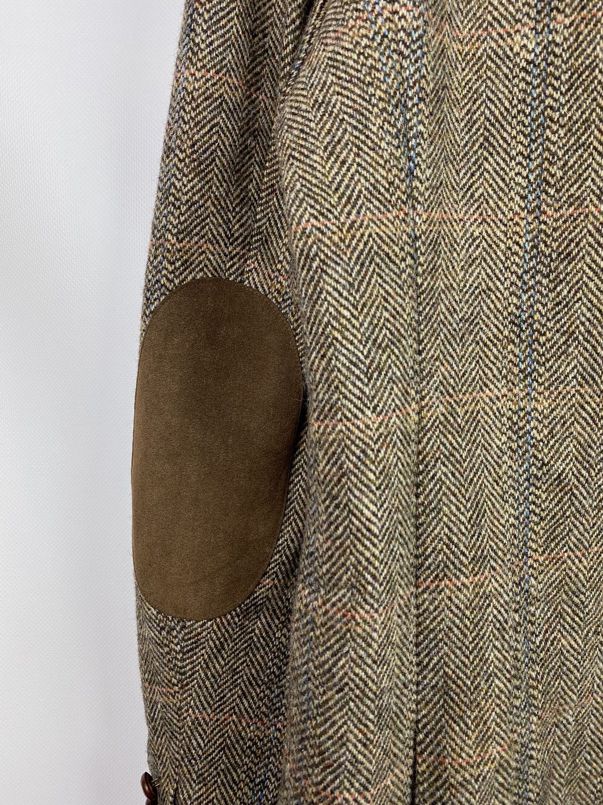 Harris Tweed Barutti Harris Tweed Herringbone wool blazer jacket Size 44R - 16 Thumbnail