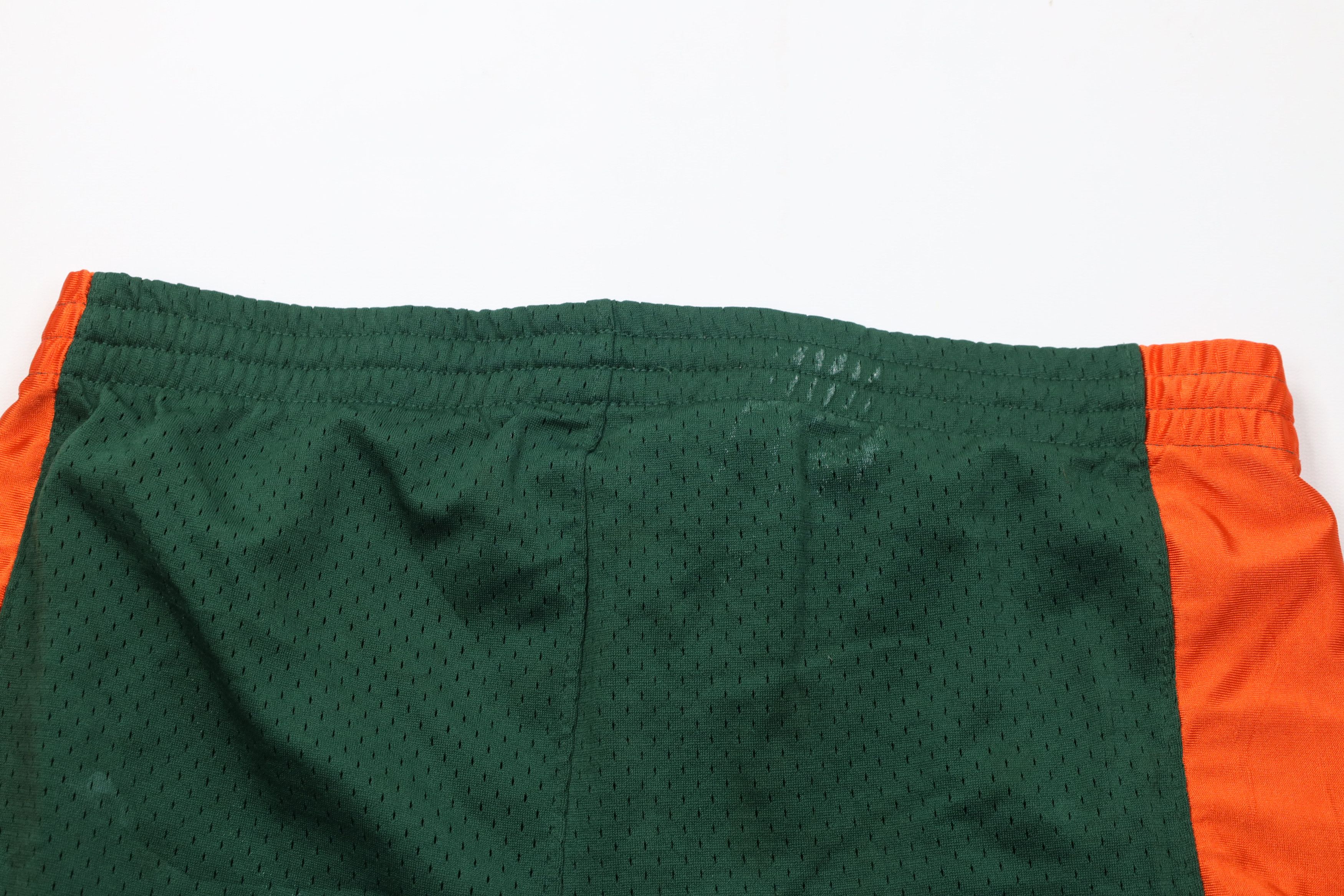 Vintage Vintage University of Miami Hurricanes Mesh Gym Shorts Size US 34 / EU 50 - 12 Thumbnail