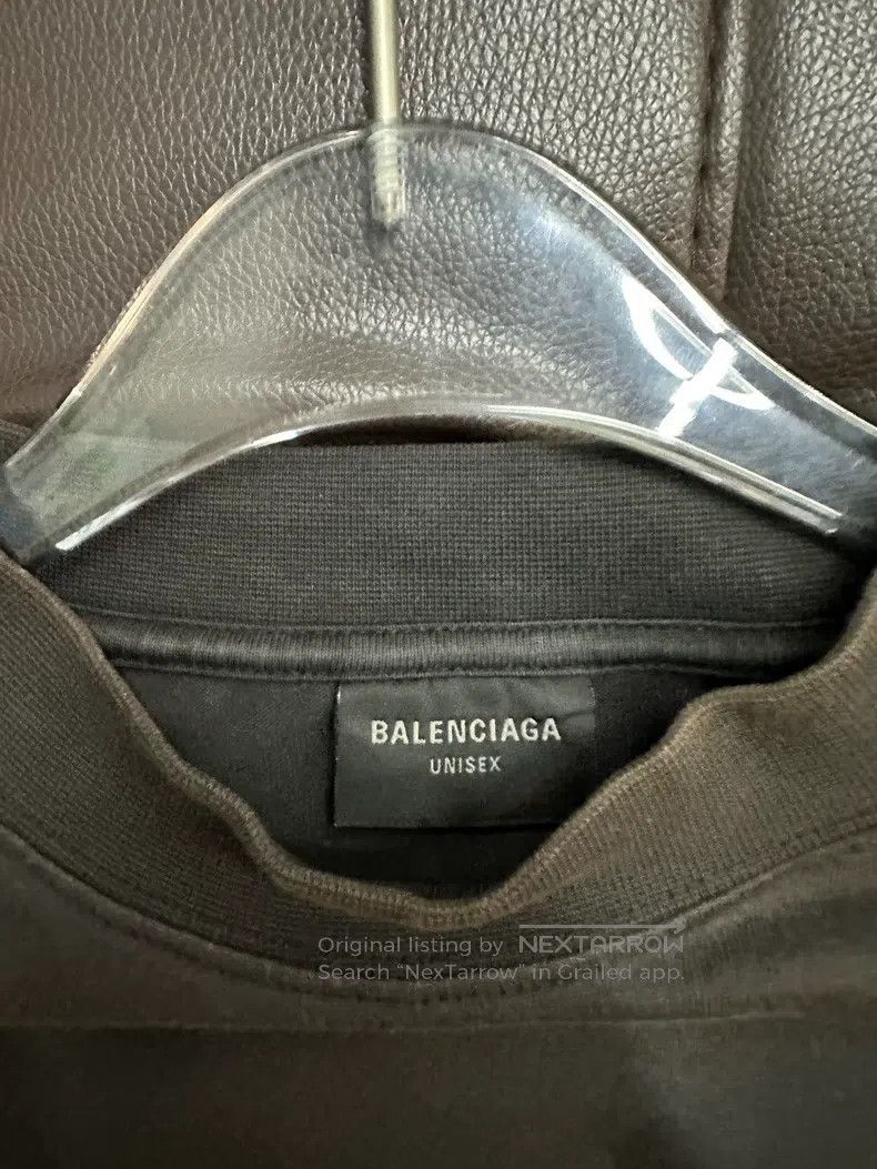 Balenciaga Balenciaga Blue Ring Logo Short Sleeve T-shirt XS Size US XS / EU 42 / 0 - 3 Thumbnail